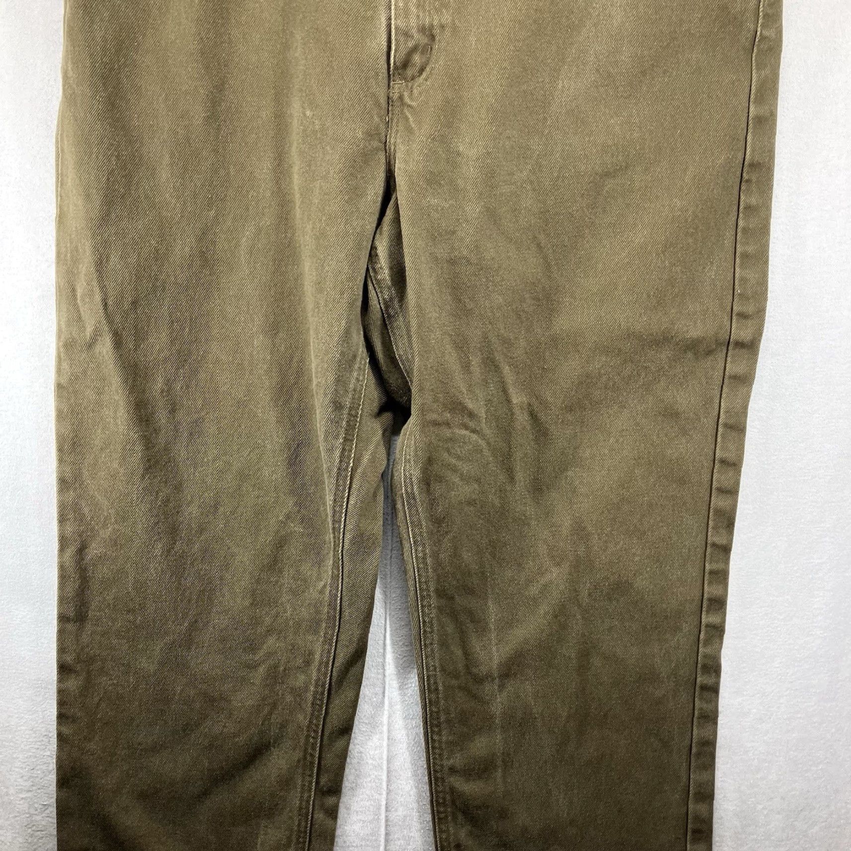 Carhartt VINTAGE Carhartt Pants Mens 40x30 Canvas Olive Workwear 5-Pocket Zipper Carpenter Straight Mens Junior? Size US 40 / EU 56 - 7 Thumbnail