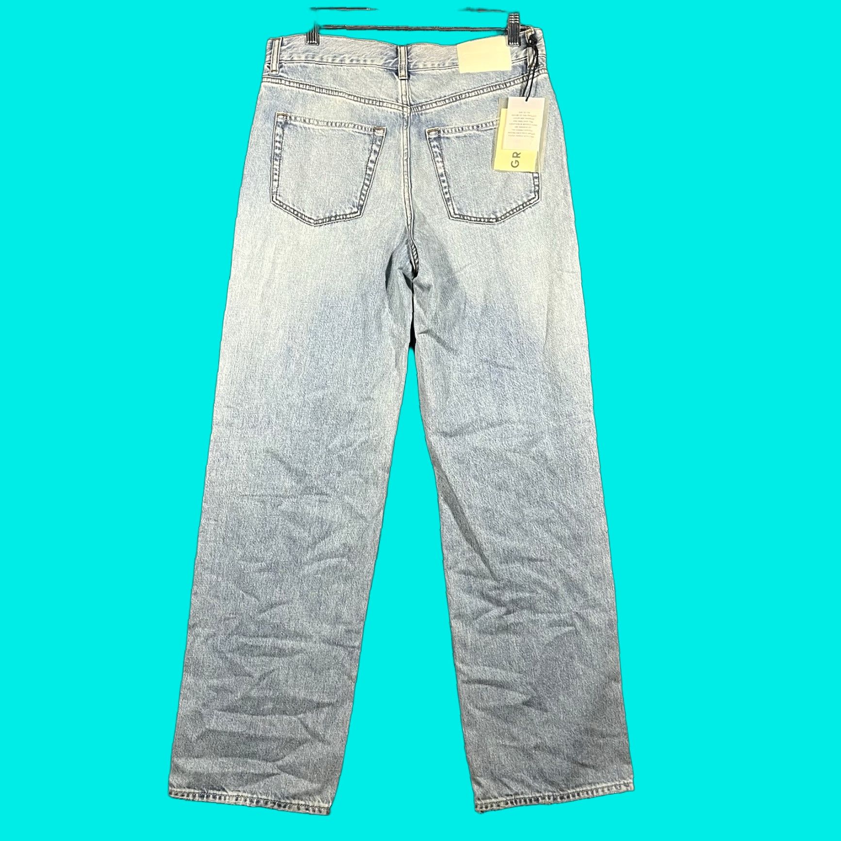 GRLFRND GRLFRND The Bella Boyfriend Jeans Women’s 27 NWT NEW Blue Safe 27 GRLFRND The Bella Boyfriend Jeans Women’s 27 NWT NEW Size 27" / US 4 / IT 40 - 1 Thumbnail