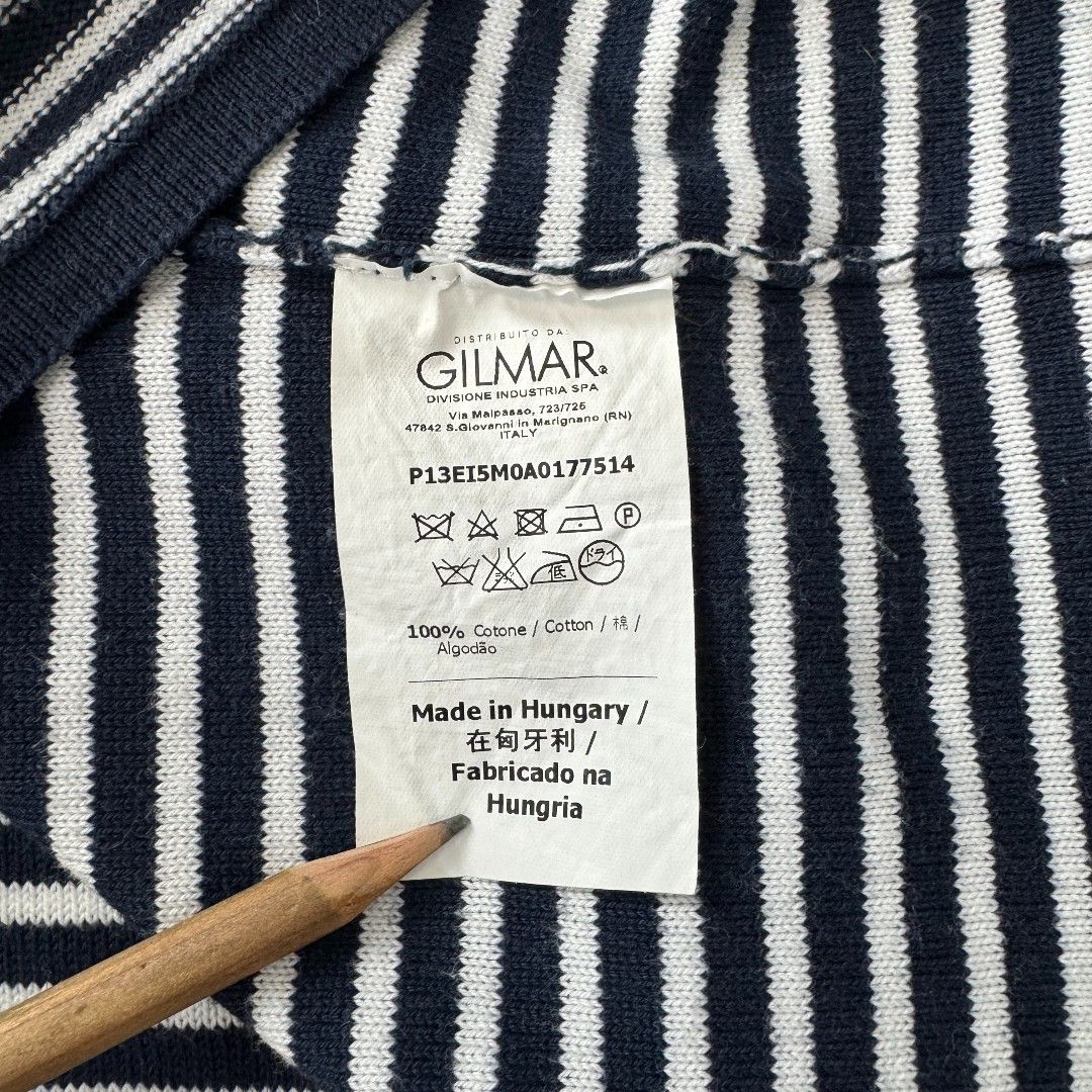 Iceberg Striped Pocket T-shirt Size US XL / EU 56 / 4 - 6 Thumbnail