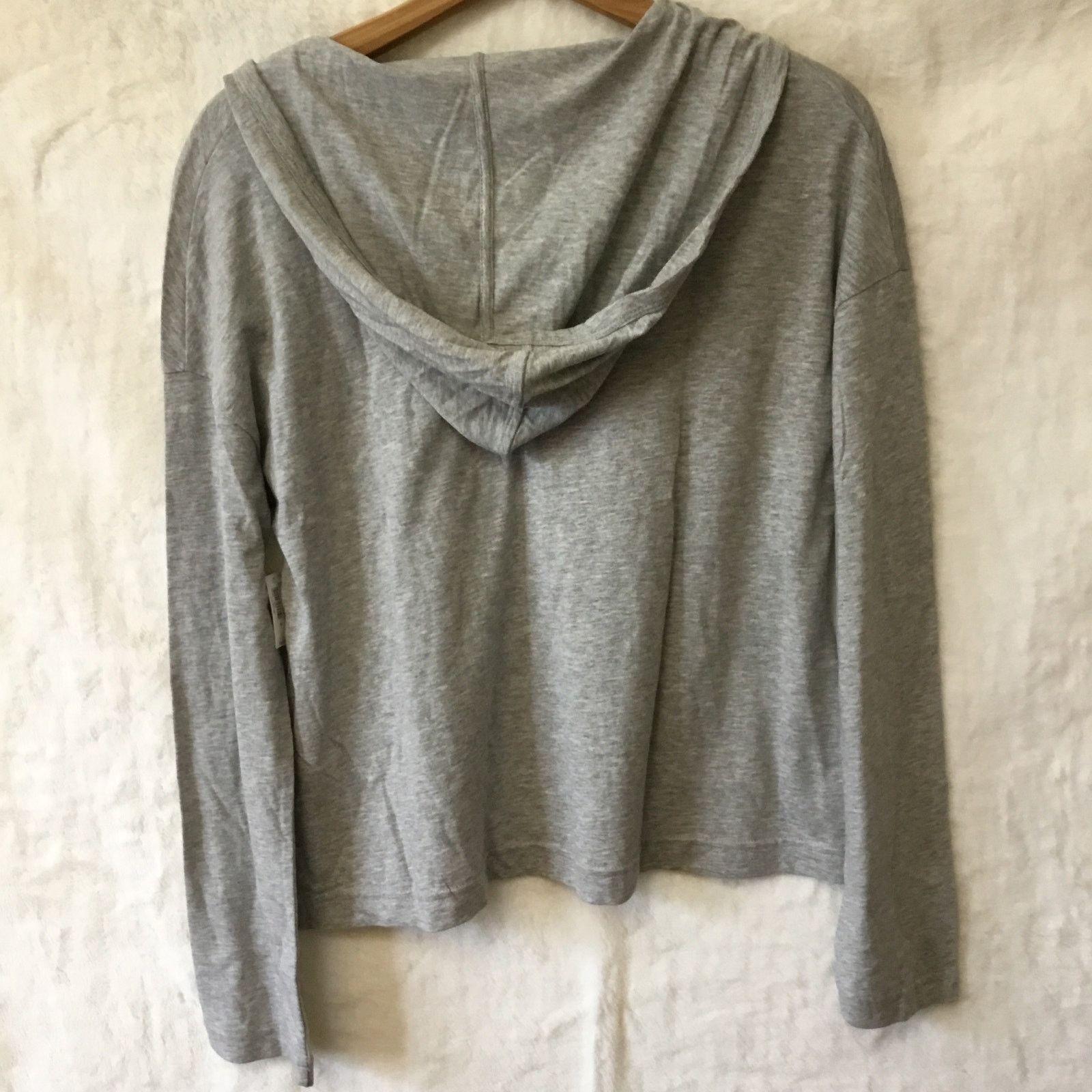 Gap GAP Gray Jersey Knit Hoodie Size XS / US 0-2 / IT 36-38 - 9 Thumbnail