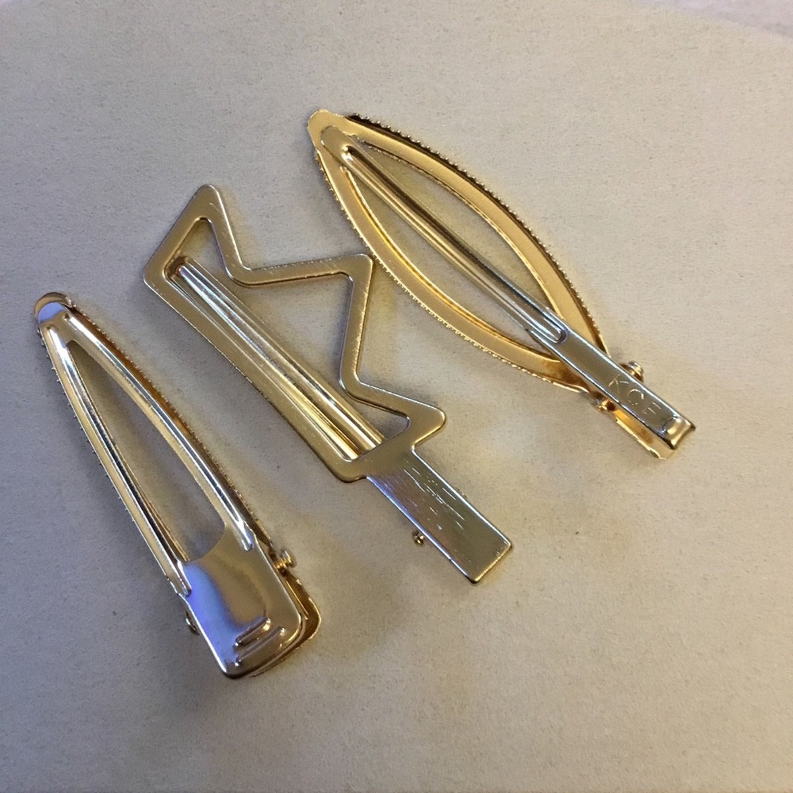 Other Gold Crown Shaped Clips - Set of 3 Size ONE SIZE - 5 Thumbnail