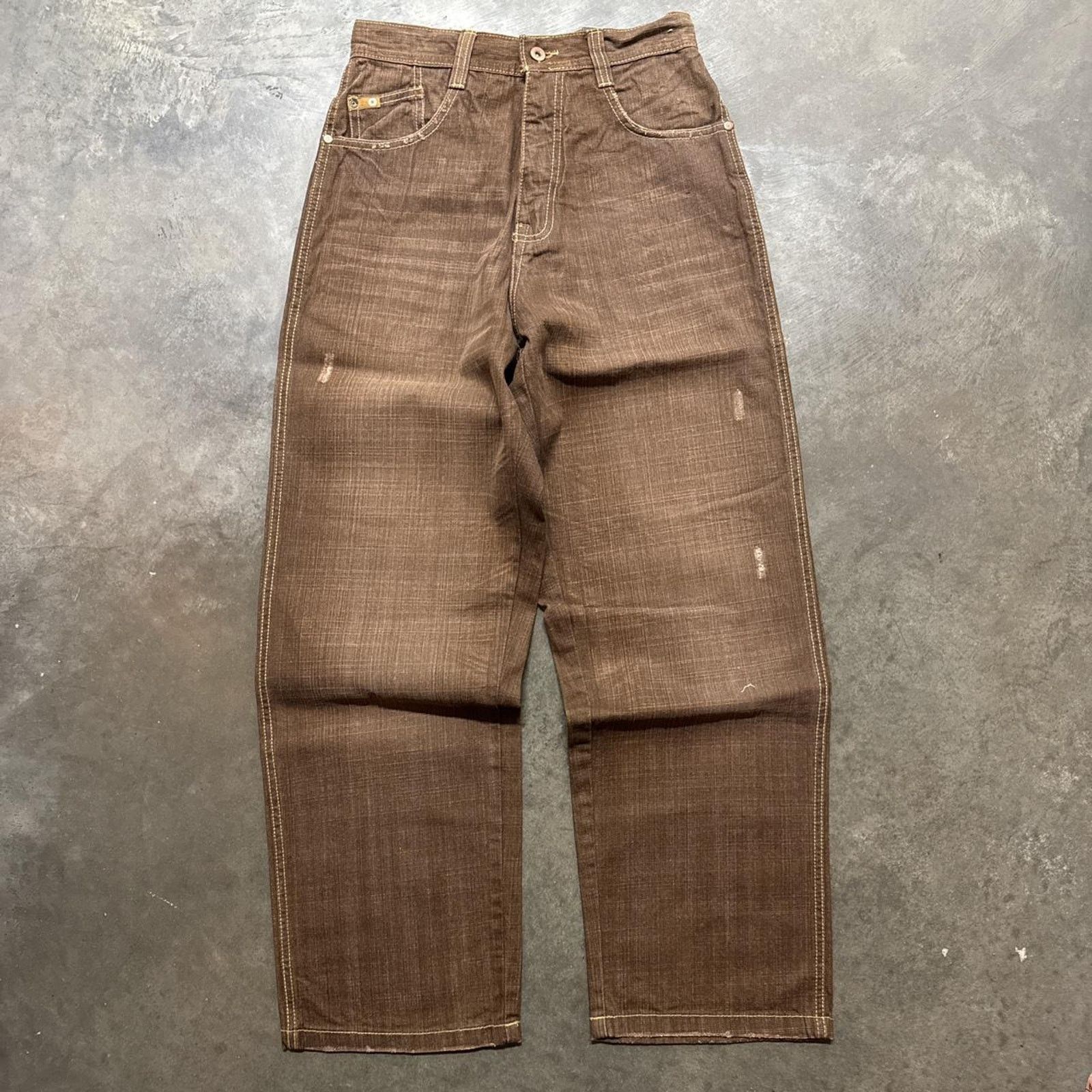 Southpole × Vintage Vintage Y2K 00s Deadstock Southpole Grail BAGGY Jeans Size US 29 - 4 Thumbnail