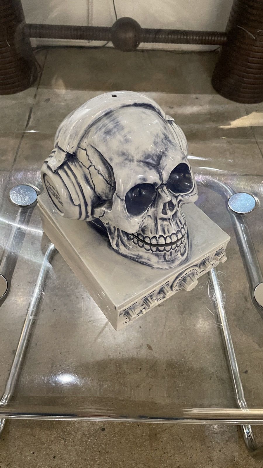 Neighborhood NEIGHBORHOOD CE “Handle With Care” Skull Incense Chamber Size ONE SIZE - 2 Thumbnail