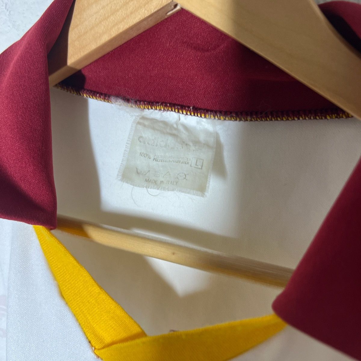 Adidas AS Roma 1991-1992 Away Jersey | Vintage Soccer Size US L / EU 52-54 / 3 - 3 Thumbnail