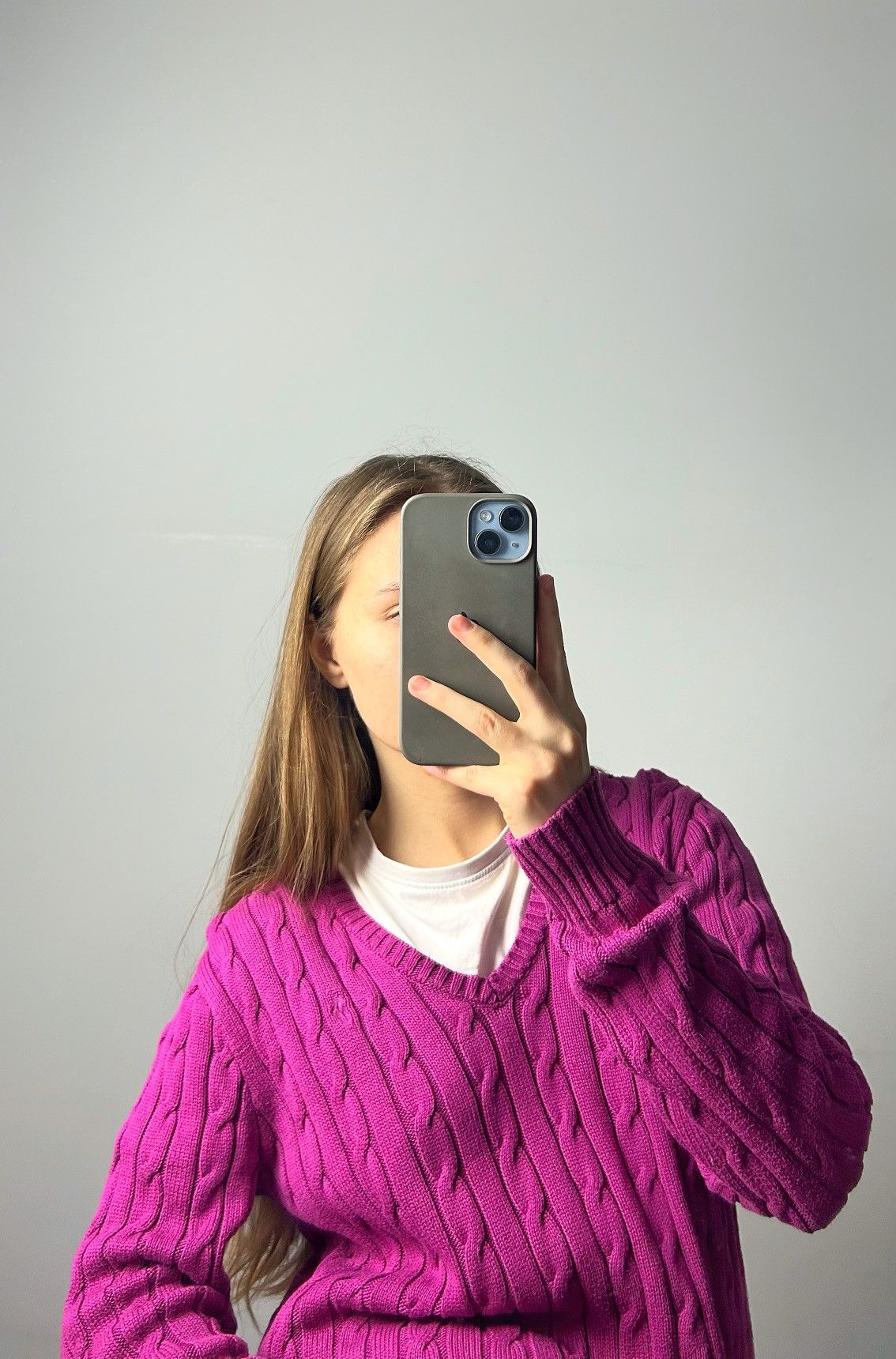 Vintage Sweater knit Polo Ralph Lauren PRL Purple vintage Medium Size M / US 6-8 / IT 42-44 - 5 Thumbnail