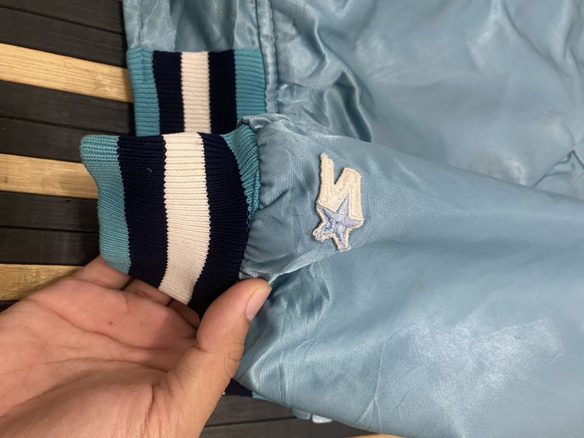 Starter VTG UNC North Carolina Tar Heels Satin Bomber Jacket Size US L / EU 52-54 / 3 - 8 Thumbnail