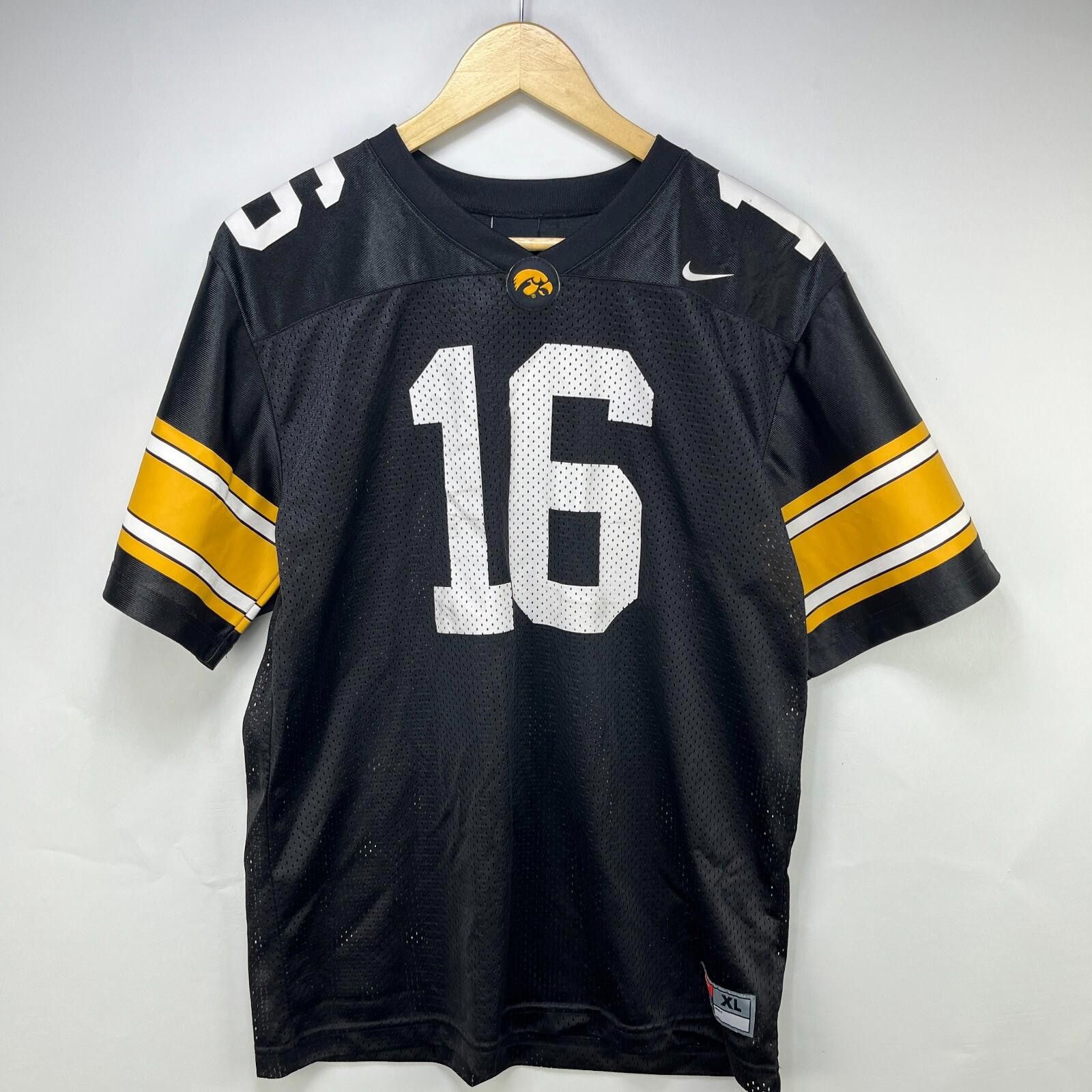 Nike Vintage Y2K Nike Iowa Hawkeyes Football Jersey Youth XL #16 Size ONE SIZE - 1 Thumbnail