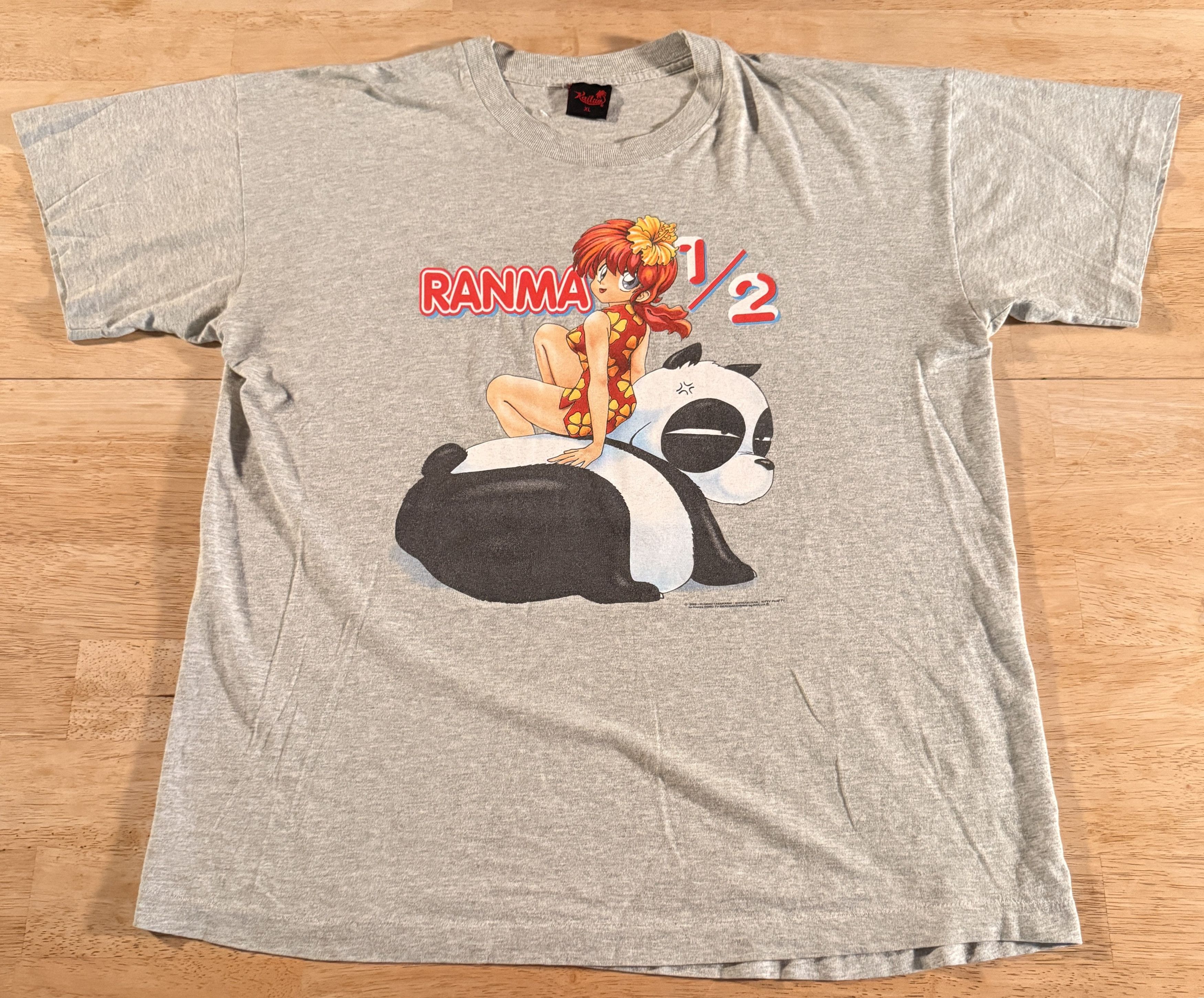 Vintage Ranma 1/2 XL 1989 Vintage Shirt Japan Manga 1 of 1! Anime Size US XL / EU 56 / 4 - 2 Thumbnail
