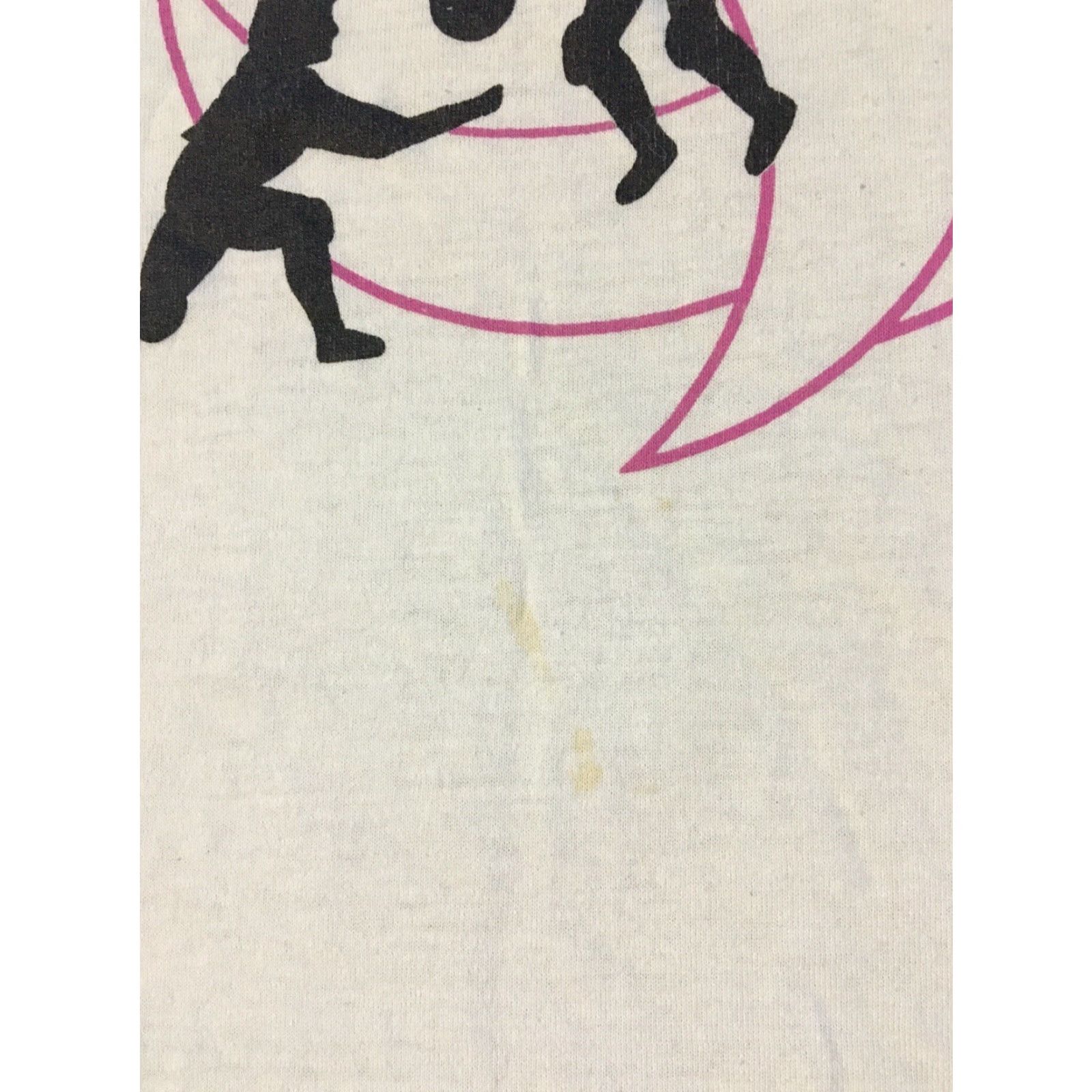 Jerzees VINTAGE 90s Volleyball Shirt XL JERZEES White USA Single Stitch Distressed Grunge Sports 80s 90s College High School Athletic Pe Track & Field Mens Size US XL / EU 56 / 4 - 4 Thumbnail