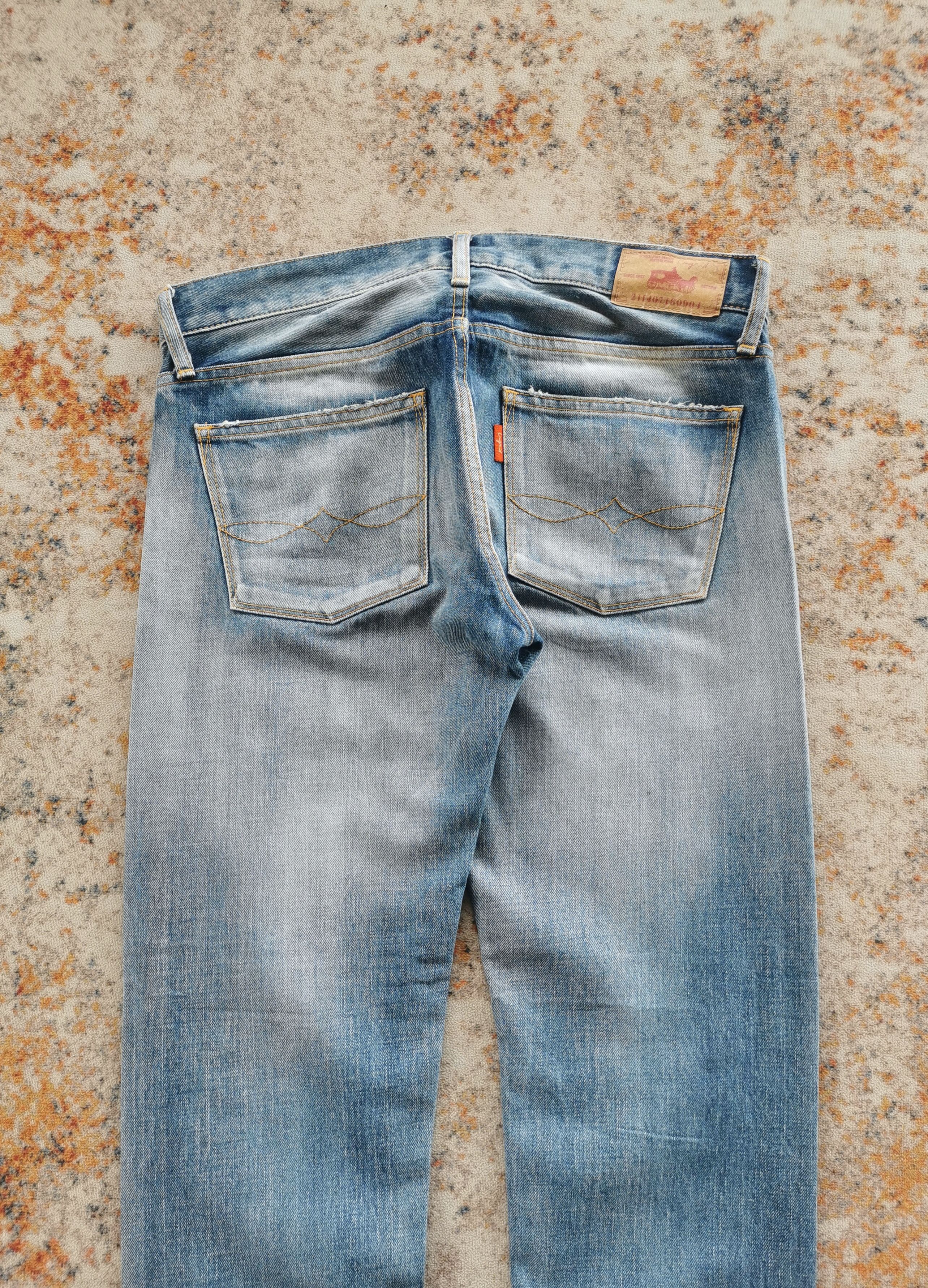 Japanese Brand Women Ungrid Distressed Chain Stitch Jeans Size 32" / US 10 / IT 46 - 3 Thumbnail