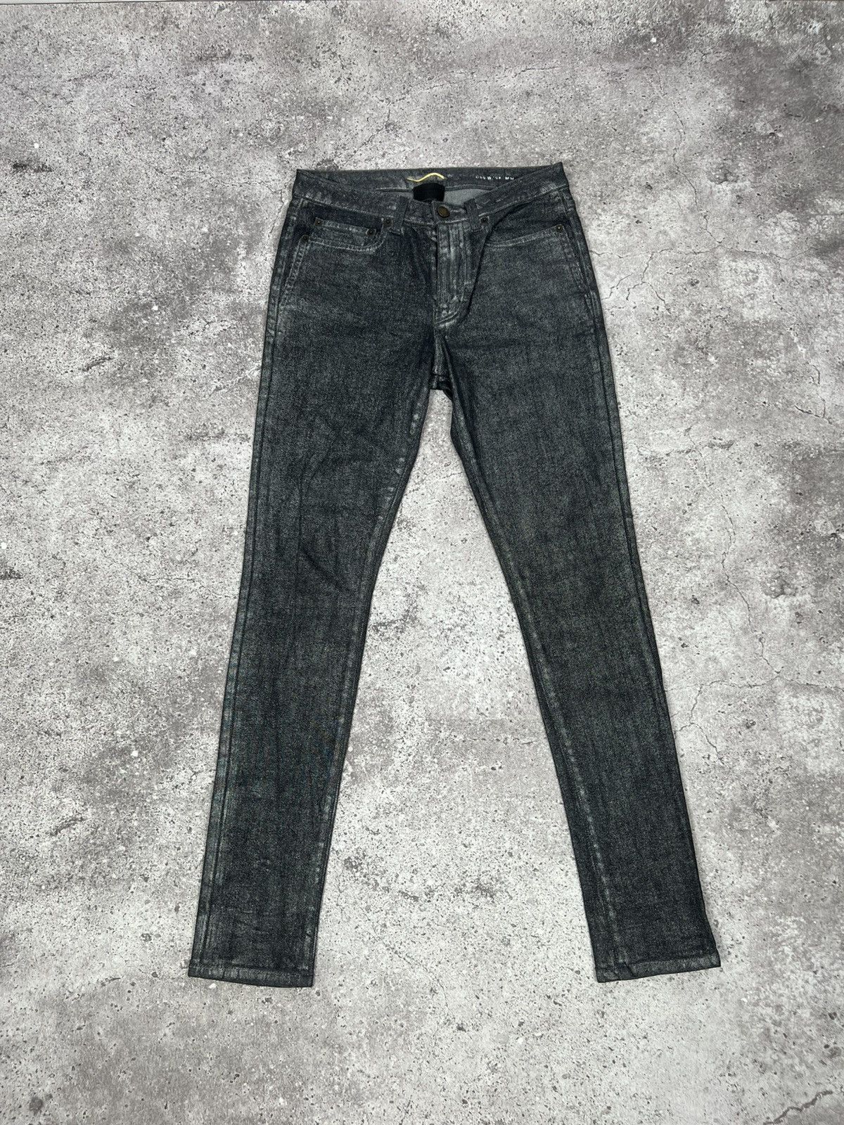 Saint Laurent Paris Saint Laurent Slim Skinny Jeans Grey Women's Size 28" / US 6 / IT 42 - 1 Thumbnail