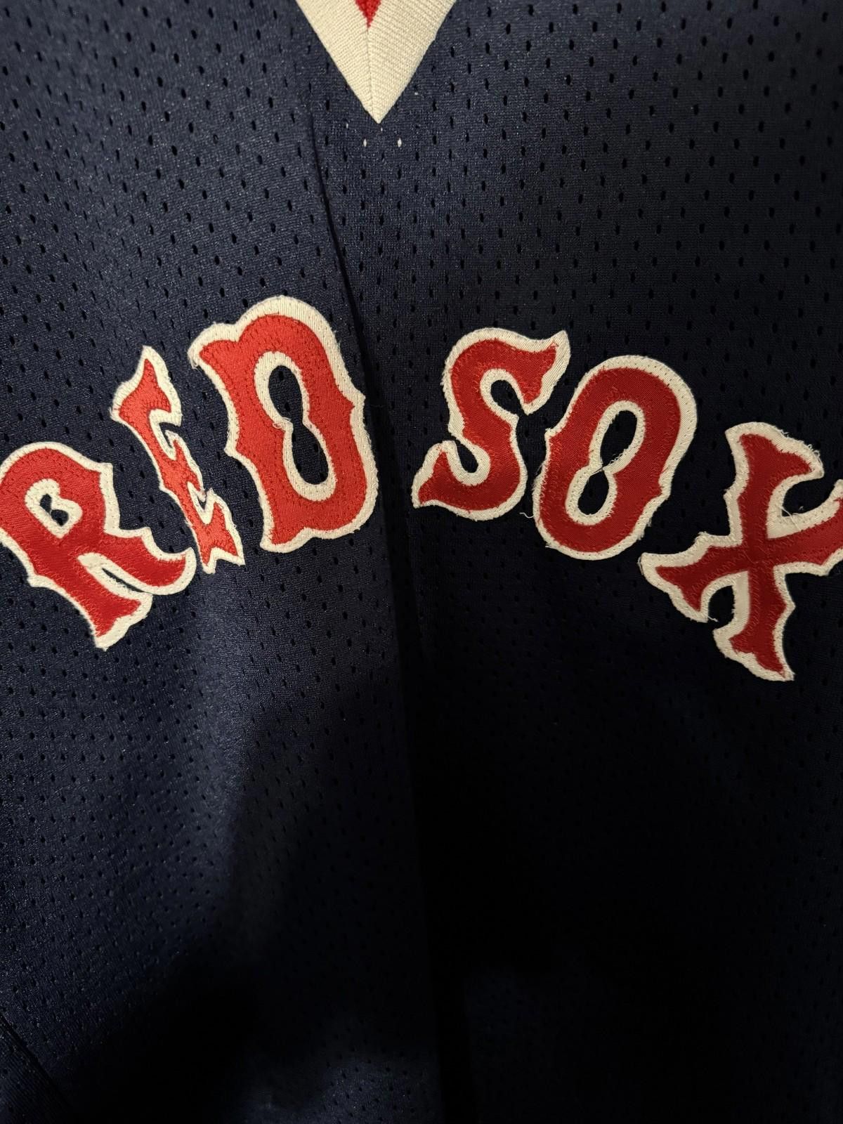 Majestic Boston Red Sox Majestic Vintage Jersey Men's Size L Blue Size ONE SIZE - 4 Thumbnail