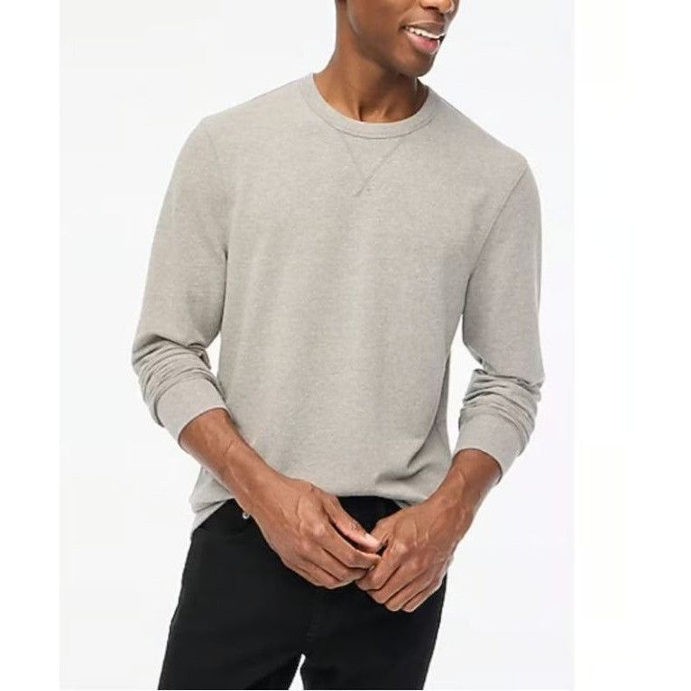 J.Crew J. Crew Soft Cotton-Blend Crewneck Pullover Sweatshirt in Gr Size US L / EU 52-54 / 3 - 1 Thumbnail