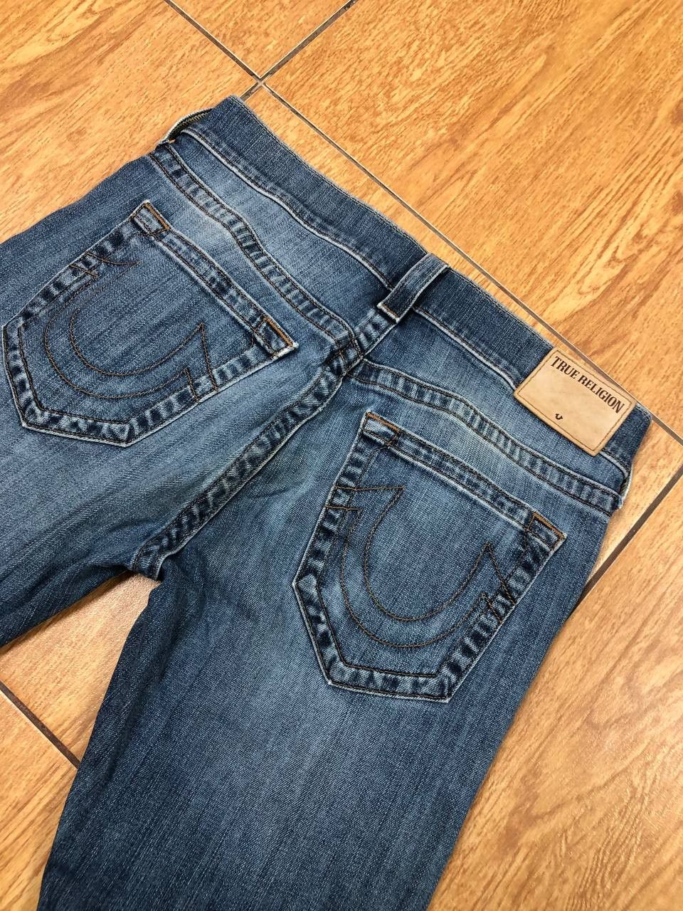 Japanese Brand × True Religion Crazy Crash Dirty Baggy Faded Jean Japan Avant Garde Style Size US 30 / EU 46 - 4 Thumbnail