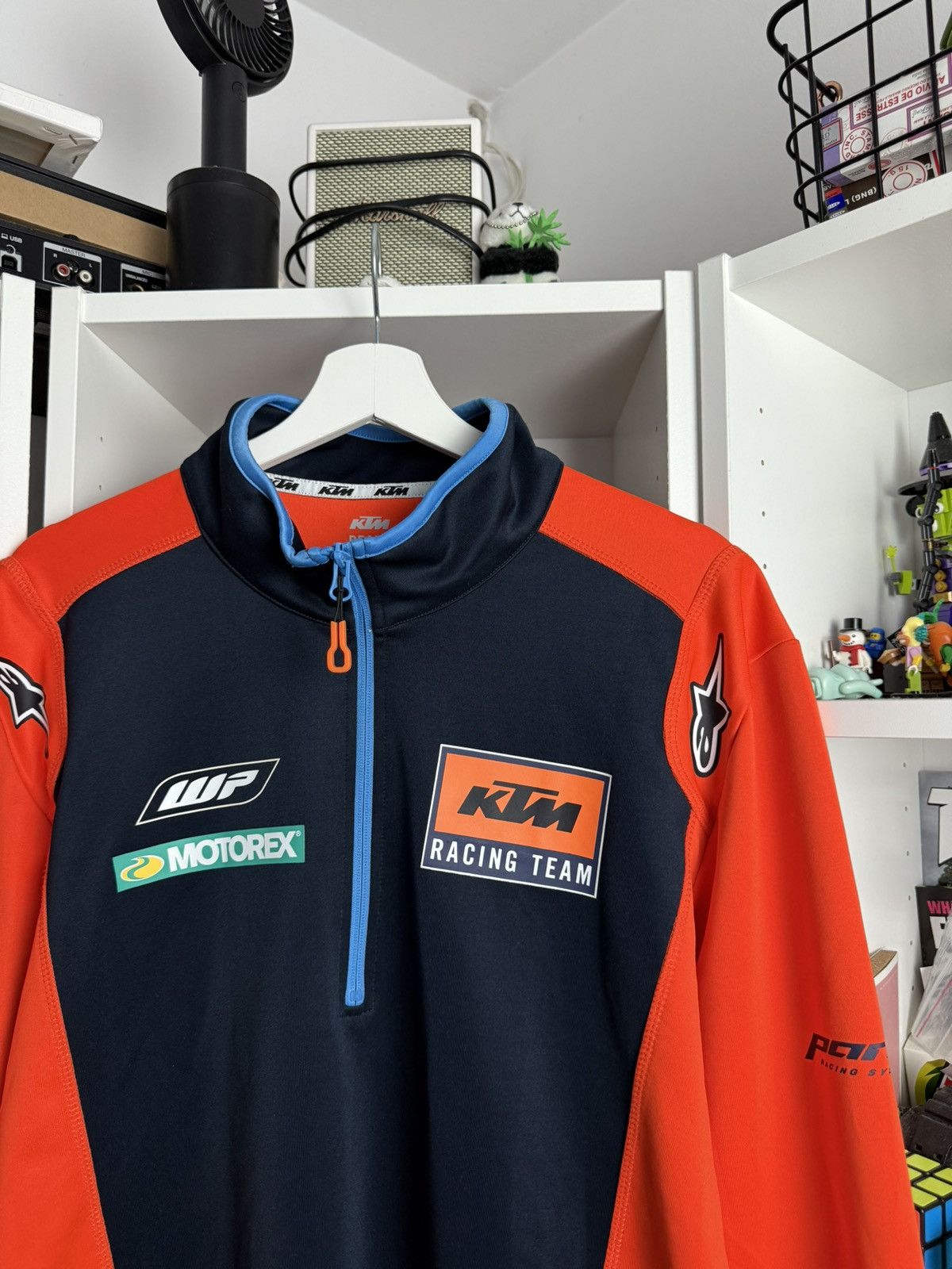 Yamaha KTM moto racing zip sweatshirt jersey XXL yamaha kawasaki y2k Size US XXL / EU 58 / 5 - 3 Thumbnail