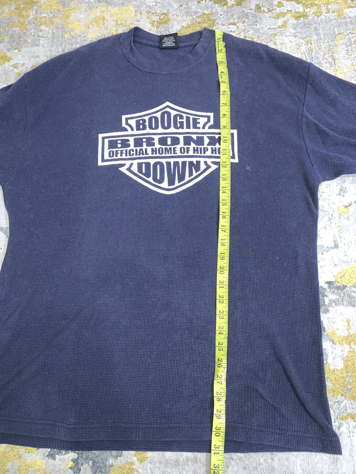Band Tees 90’s Man parrish boogie Down Bronx thermal long sleeve Size US XL / EU 56 / 4 - 8 Thumbnail