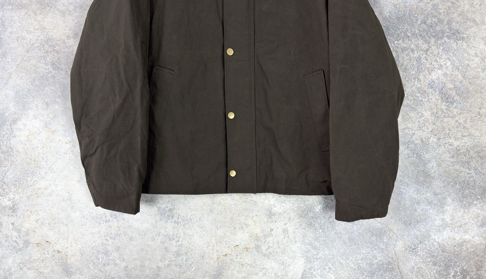 H&M H&M Waxed Wax Transport Casual Jacket Relaxed Fit Size US XL / EU 56 / 4 - 7 Thumbnail