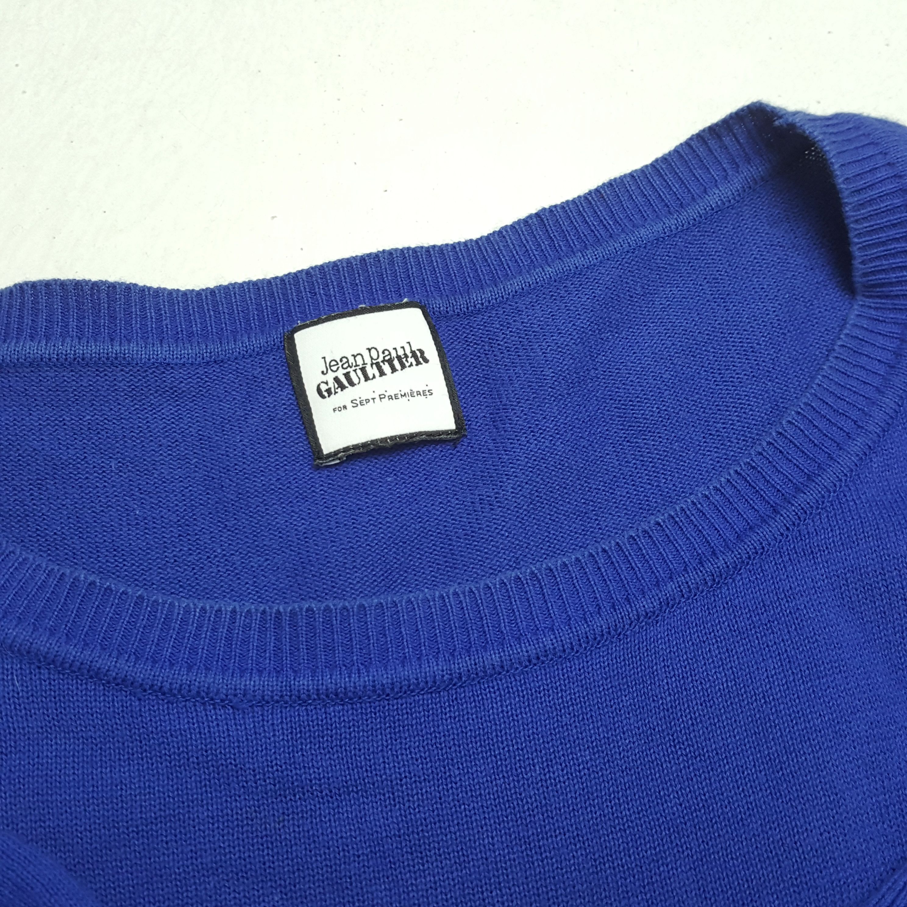 Jean Paul Gaultier × Vintage JEAN PAUL GAULTIER Designer Fashion Style Tshirt Size M / US 6-8 / IT 42-44 - 8 Thumbnail