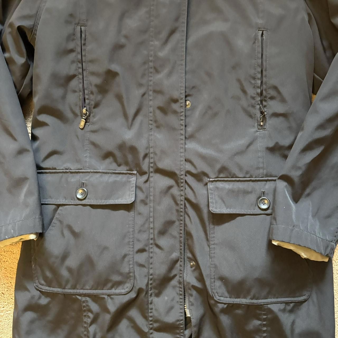 Eddie Bauer Eddie Bauer Women's Black Coat Size S / US 4 / IT 40 - 2 Thumbnail