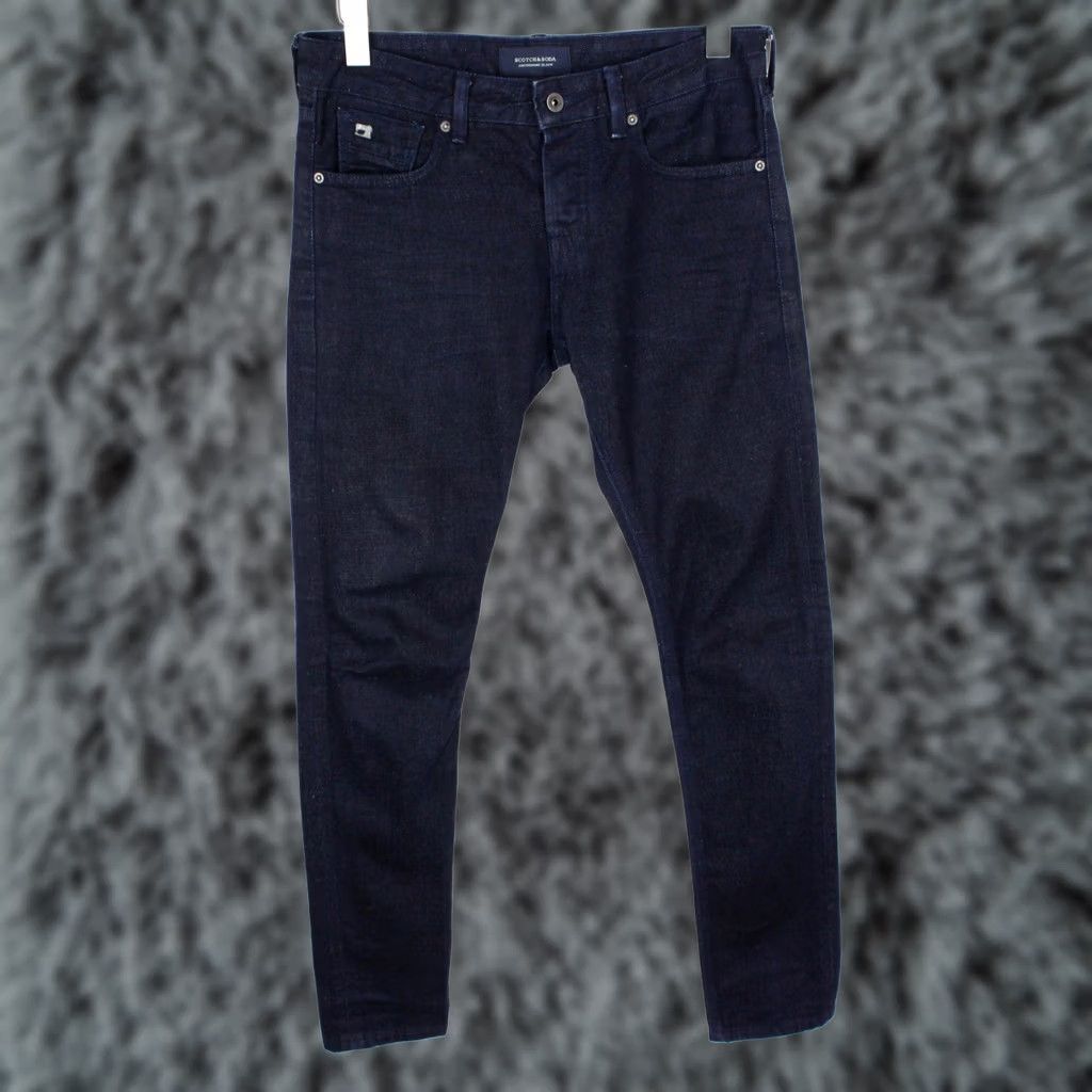 Scotch & Soda Scotch & Soda Ralston Slim Jeans Men W28/L32 Button Denim Pants Blue Size US 28 / EU 44 - 1 Thumbnail