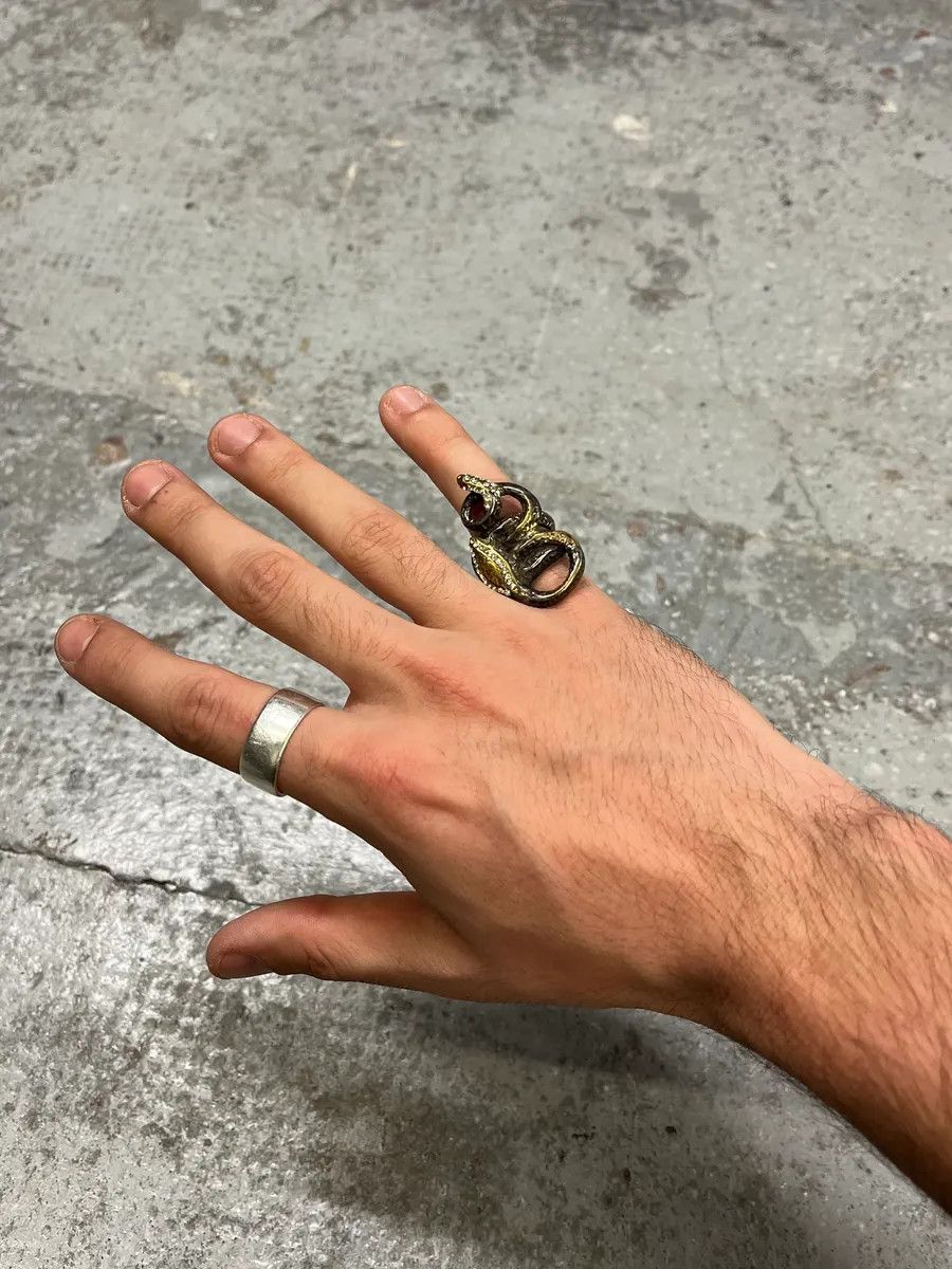 Roberto Cavalli 2000s Archive Snake Ring Size ONE SIZE - 1 Thumbnail