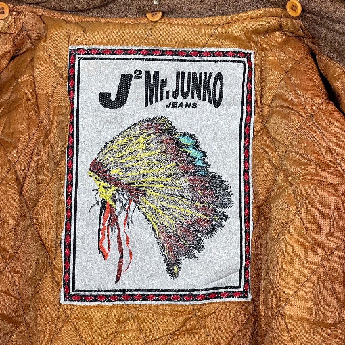 Mr. Junko Vintage Mr Junko Jeans Leather Varsity Jacket Size US M / EU 48-50 / 2 - 10 Thumbnail