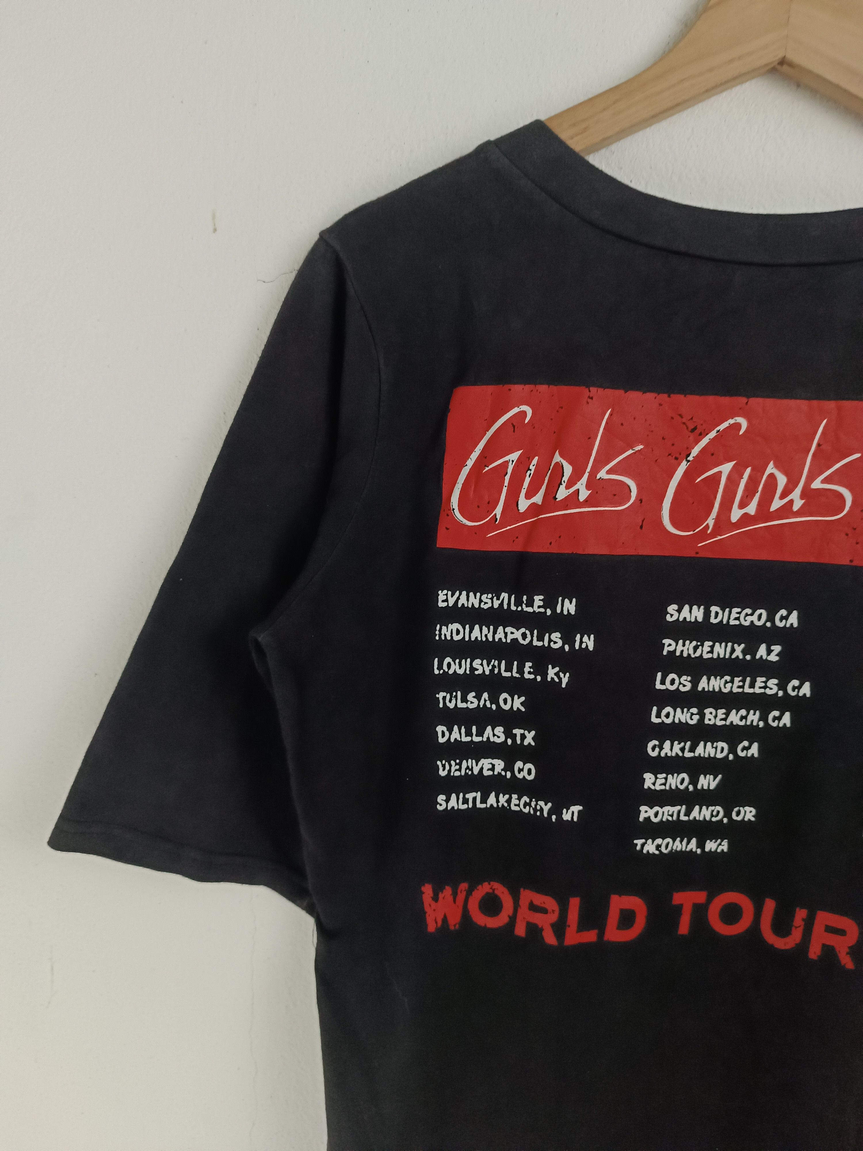 Band Tees VINTAGE BAD BOYS MOTLEY CRUE HOLLYWOOD CA VERY RARE Size US M / EU 48-50 / 2 - 12 Thumbnail