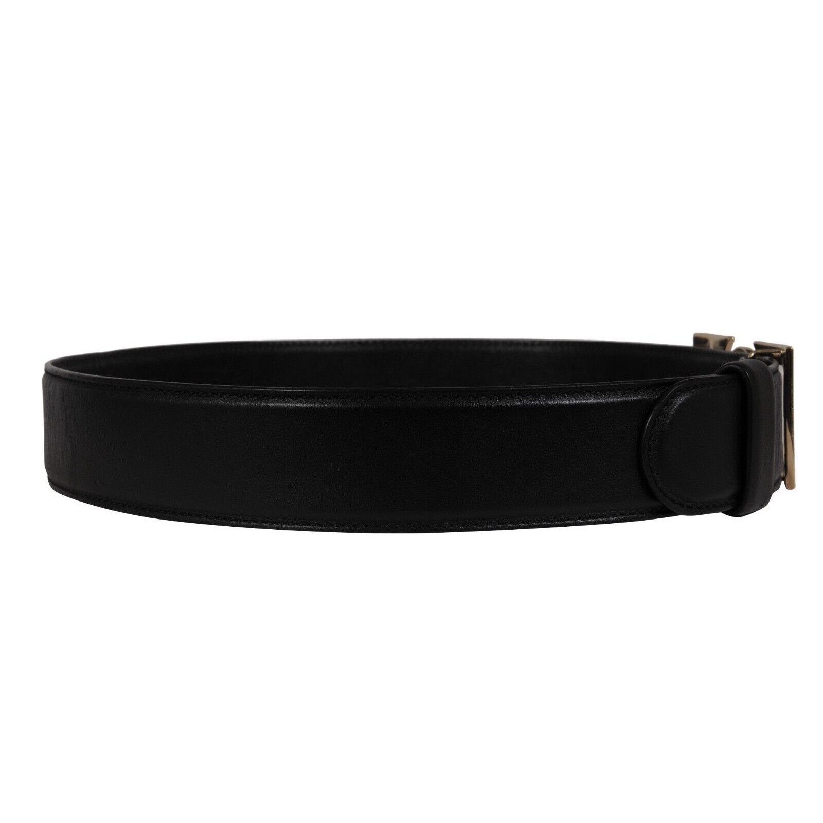 Versace Vanitas Medusa Head Buckle Belt 85 34 Black Size 34 - 6 Thumbnail
