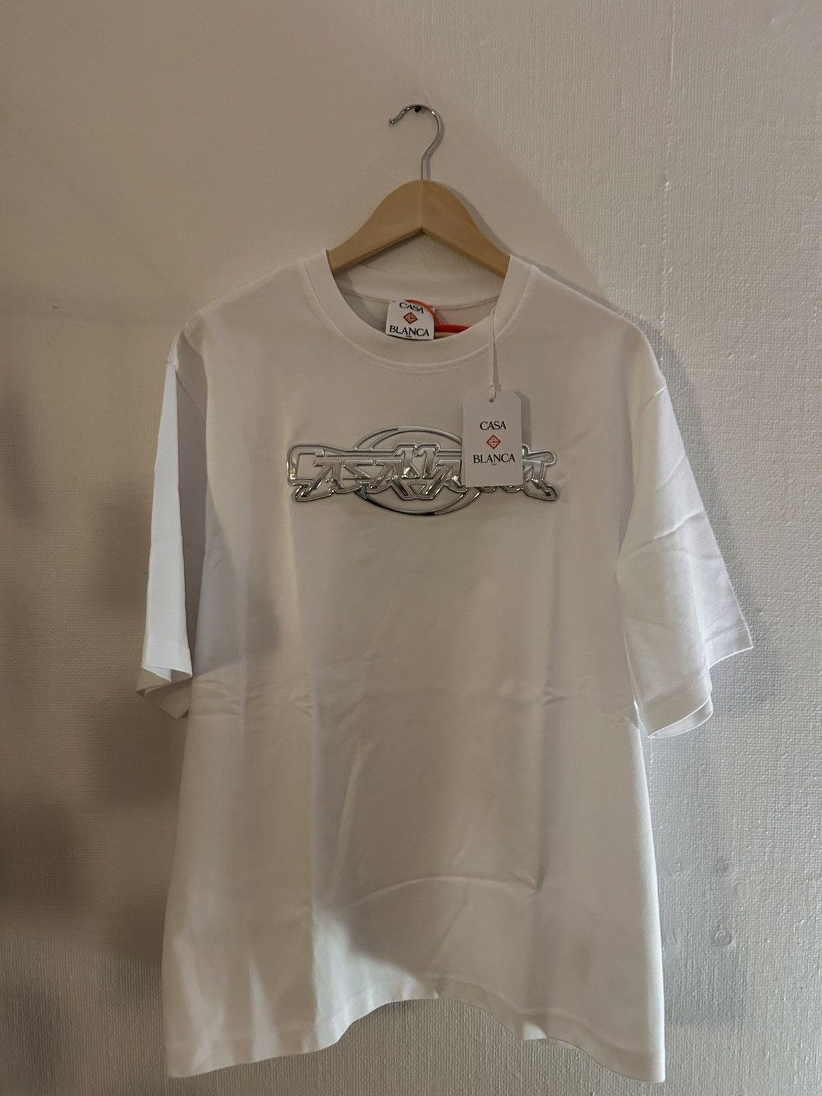 Casablanca Casablanca Logo T-Shirt Size US XL / EU 56 / 4 - 5 Thumbnail