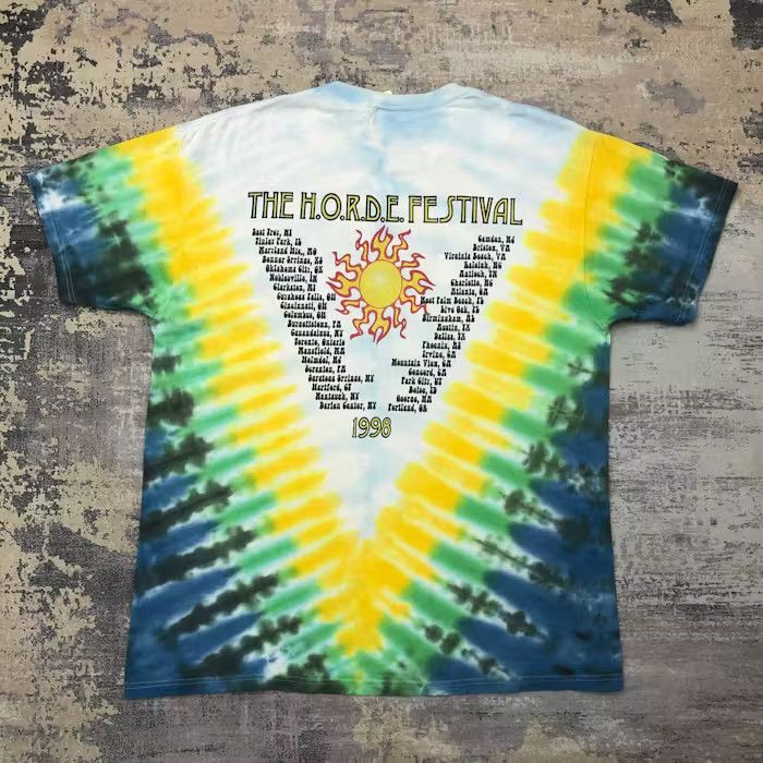 Delta × Vintage T95 VTG 90s VIKING HORDE FESTIVAL BY DELTA TEE Size US M / EU 48-50 / 2 - 4 Thumbnail