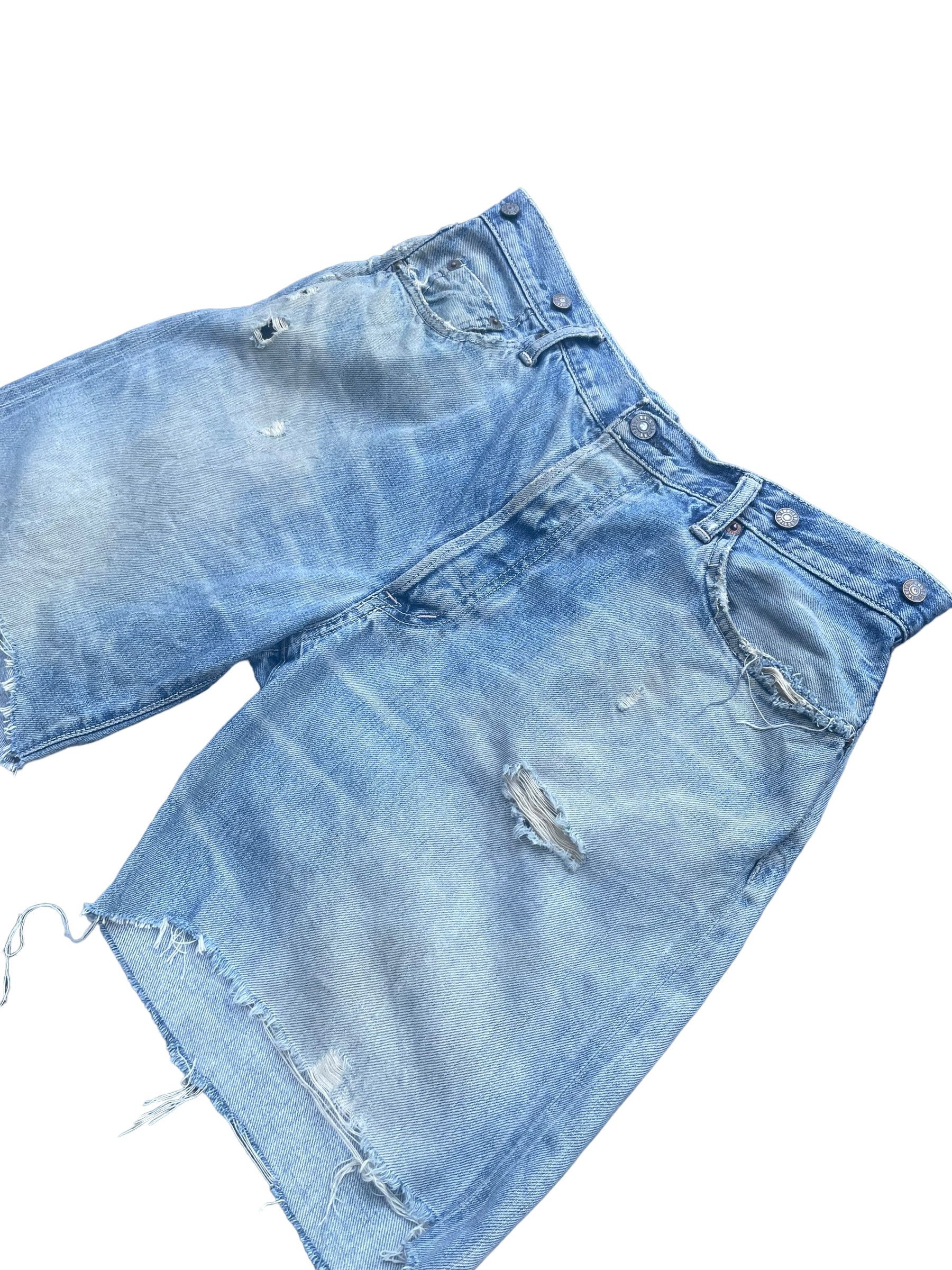 Japanese Brand Vintage Omnigod Selvedge Denim Short Size US 34 / EU 50 - 2 Thumbnail