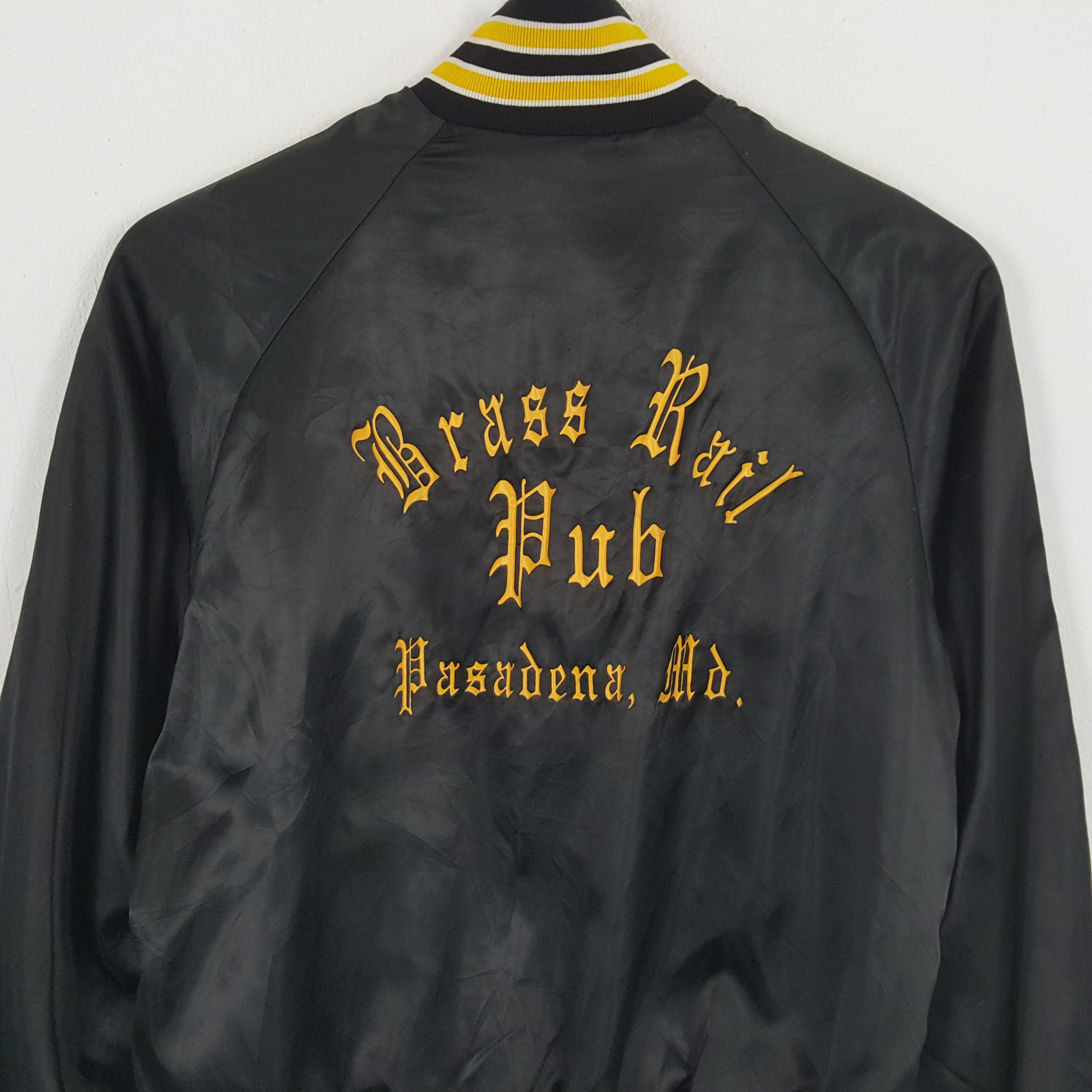 Vintage BRASS RAIL PUB Winter Streetwear Style Jacket Size US L / EU 52-54 / 3 - 2 Thumbnail