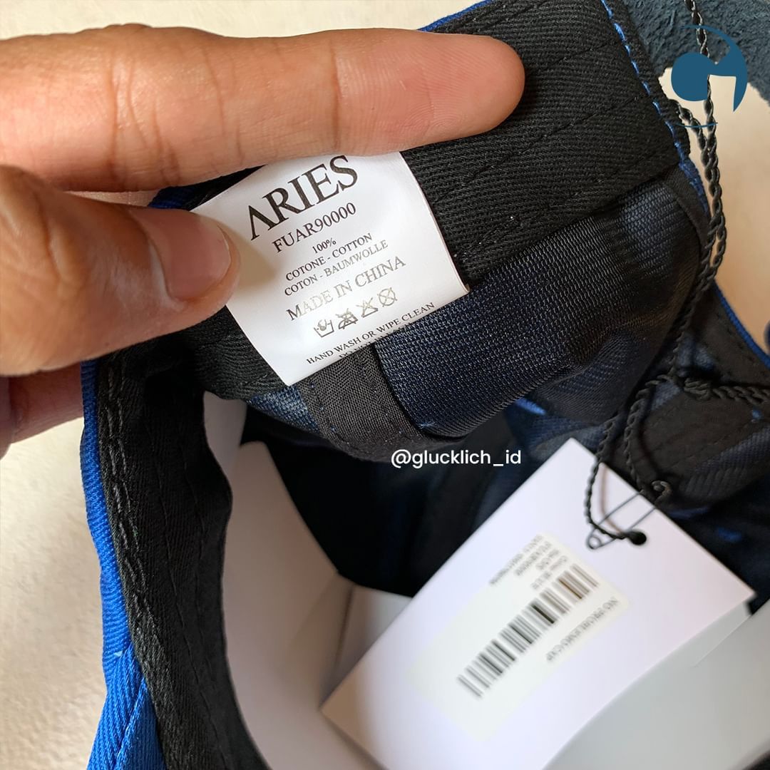Aries ARIES, No Problemo Cap in Blue Size ONE SIZE - 6 Thumbnail