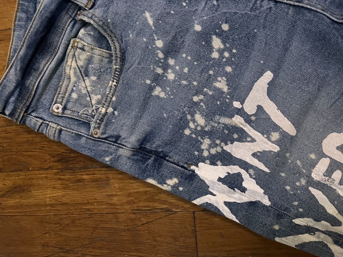 Zara Zara ripped paint splattered jeans Size US 30 / EU 46 - 5 Thumbnail