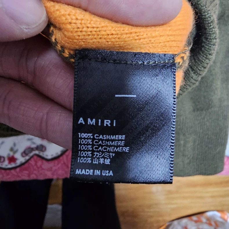 Amiri Amiri Cashmere sweater 2501-Nextarrow Size US S / EU 44-46 / 1 - 2 Thumbnail