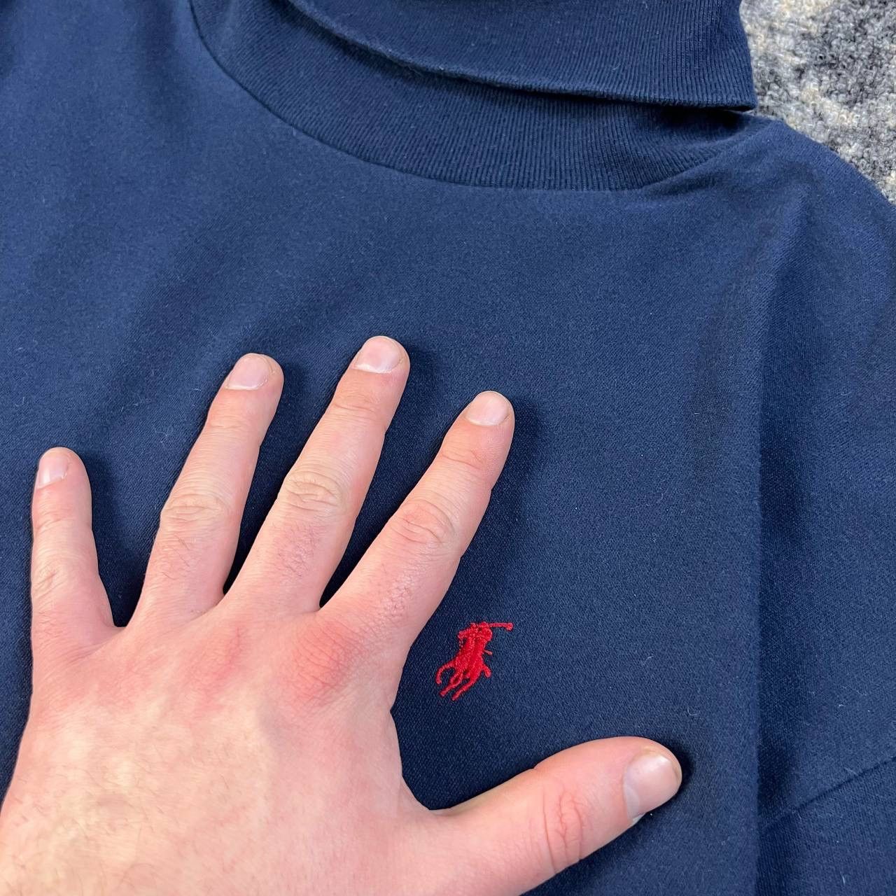 Polo Ralph Lauren Polo Ralph Lauren Made in USA Luxury Turtleneck Long Sleeve Size US XL / EU 56 / 4 - 4 Thumbnail