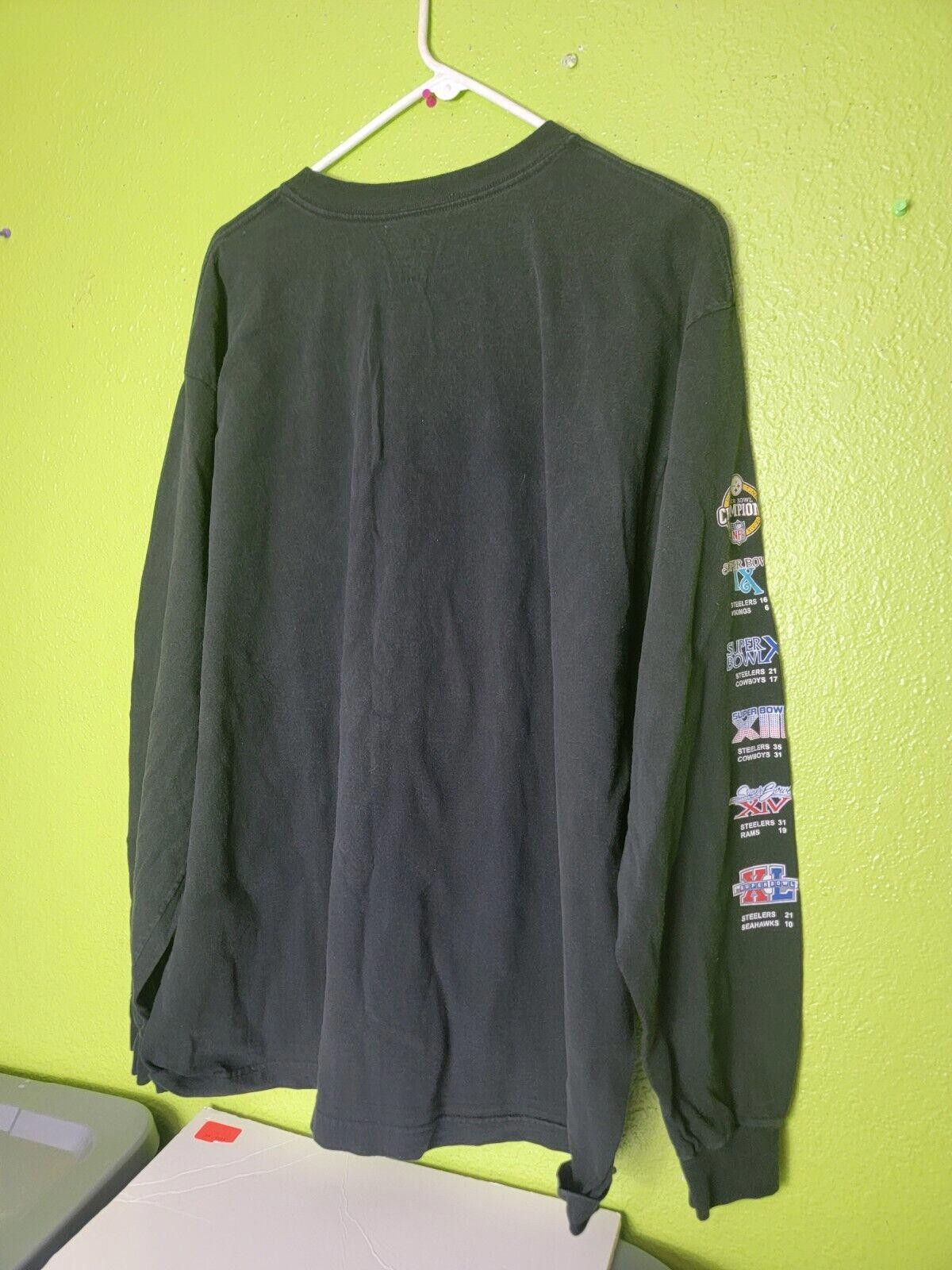 Reebok Pittsburgh Steelers Reebok Five Time Super Bowl Champions Size ONE SIZE - 5 Thumbnail