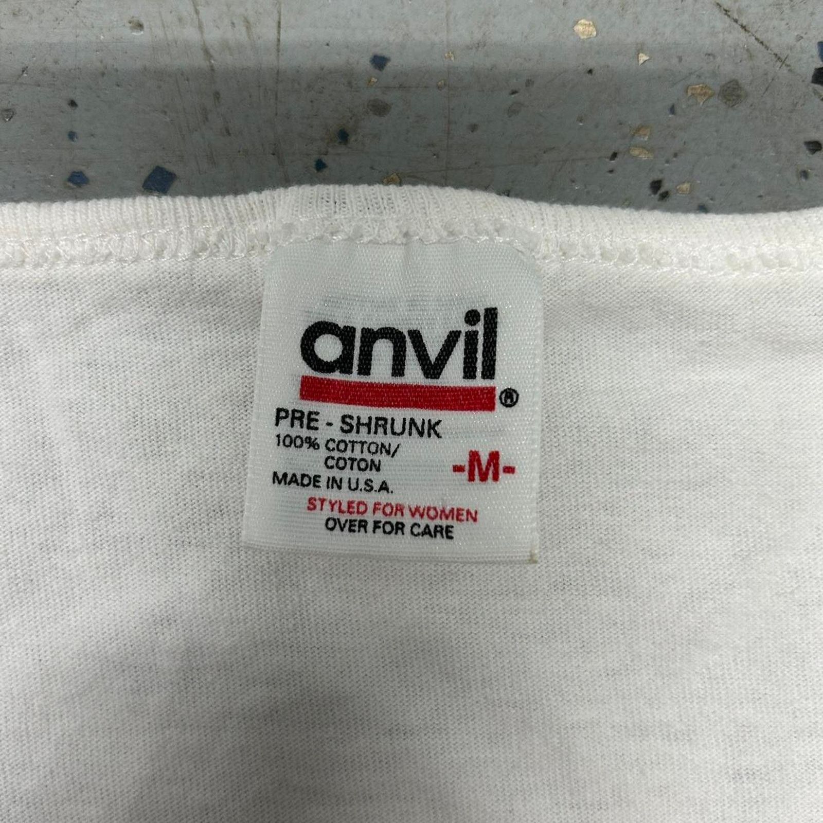 Anvil 1980s Kure Beach single stitch tank top Size M / US 6-8 / IT 42-44 - 4 Thumbnail