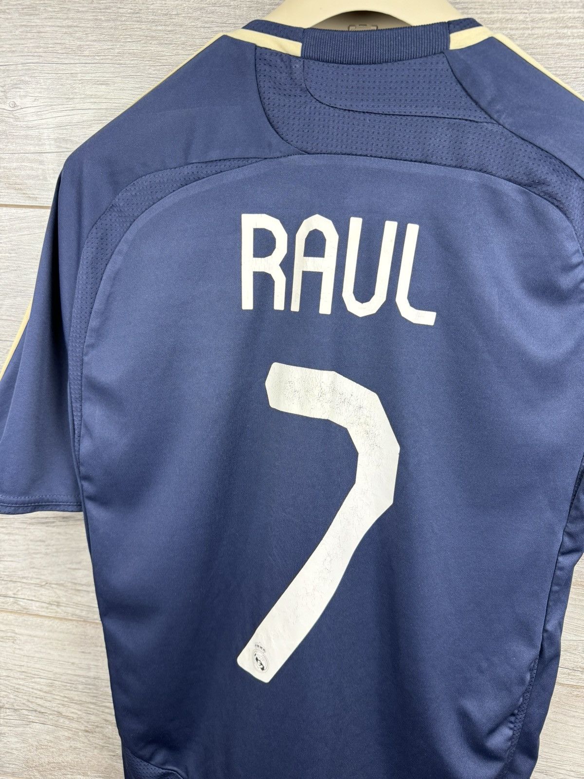 Adidas × Vintage Adidas Real Madrid 2007 Raul Away Saturdays Soccer jersey Size US S / EU 44-46 / 1 - 13 Thumbnail