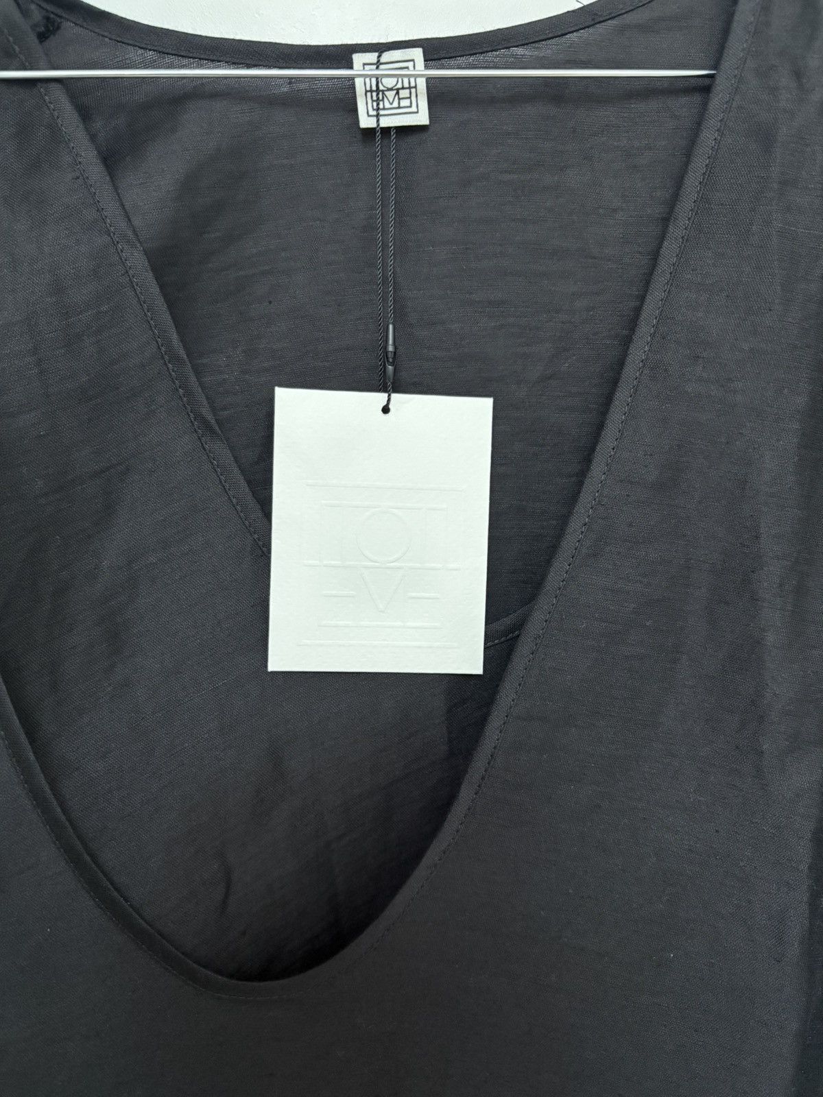 Toteme Toteme linen blouse in black Size XS / US 0-2 / IT 36-38 - 6 Thumbnail