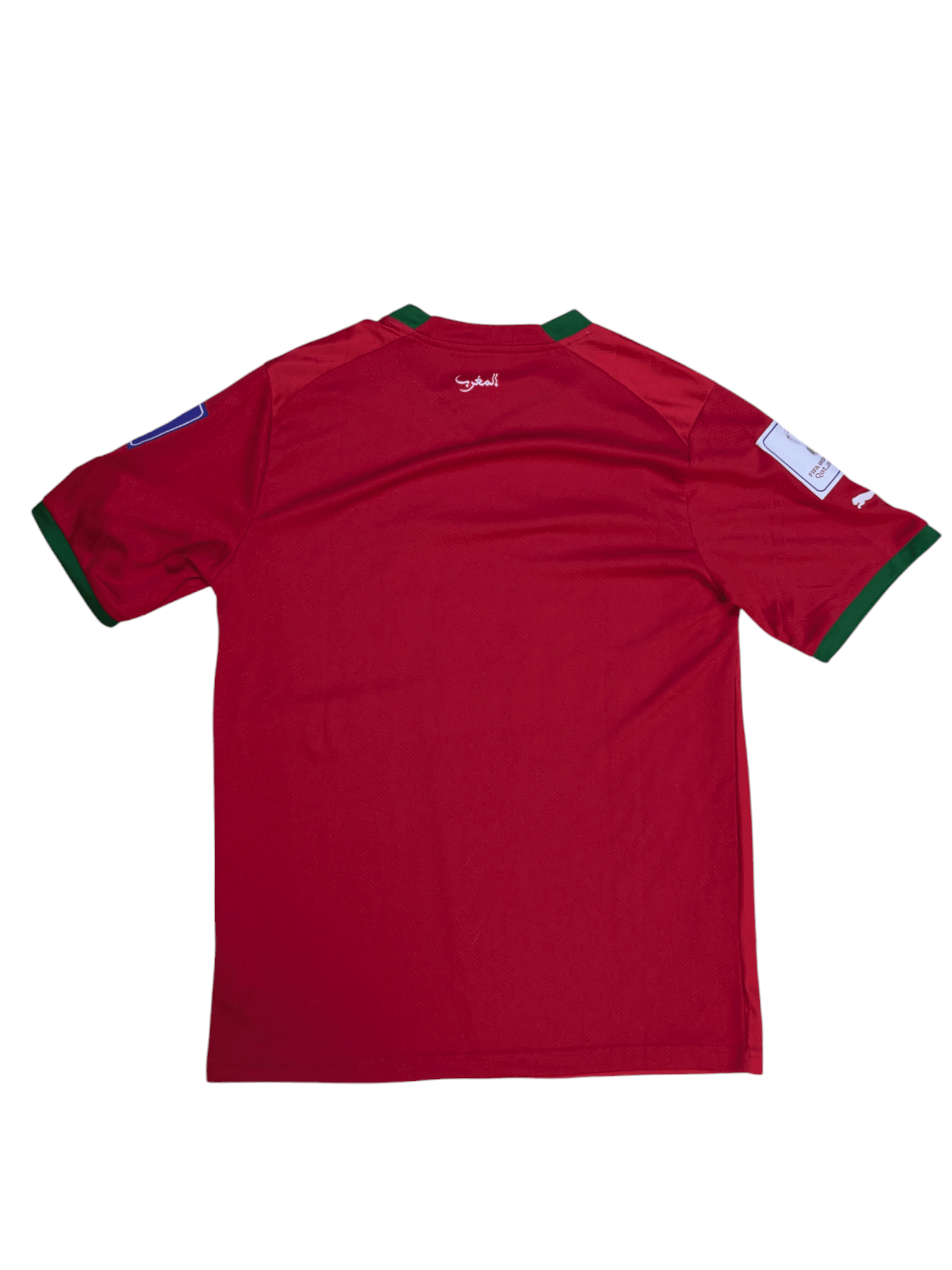 Puma Morocco National Football Team Puma Jersey - 2022 Home Kit Size US M / EU 48-50 / 2 - 3 Thumbnail