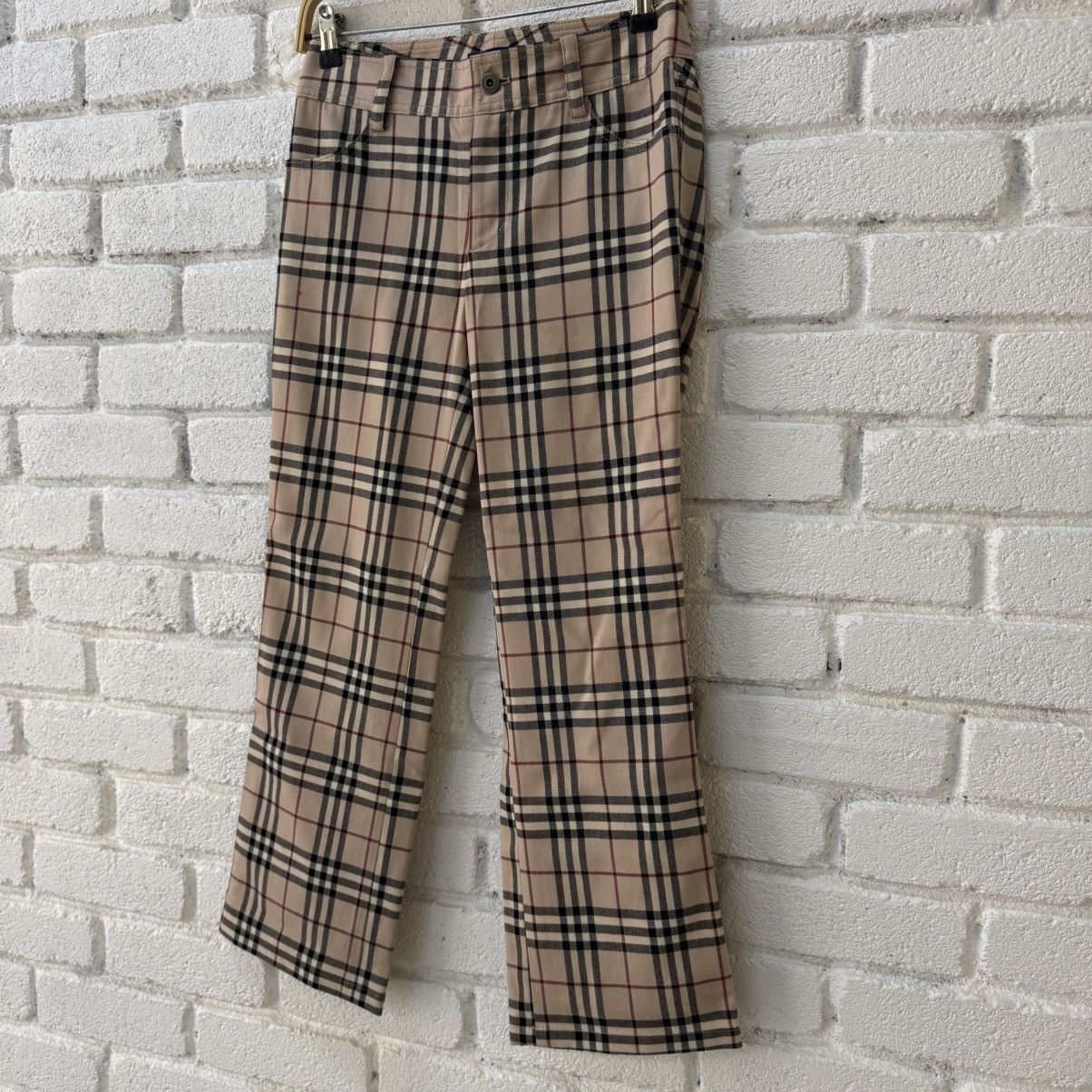 Burberry Burberry Check Pants Size 26" / US 2 / IT 38 - 3 Thumbnail