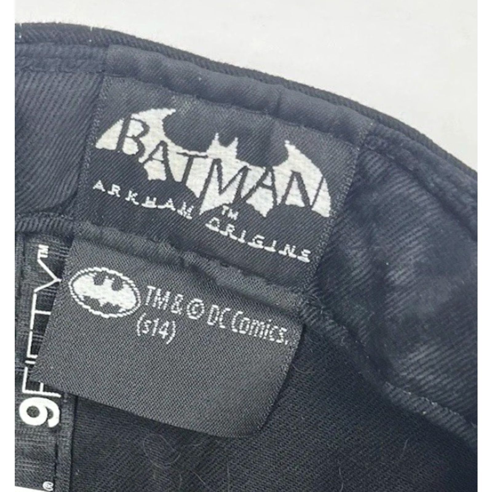 New Era New Era 59Fifty SnapBack Batman Origins Joker Medium-Large Adjustable Hat Unisex Adults Black Polyester Canvas Cap Size ONE SIZE - 7 Thumbnail
