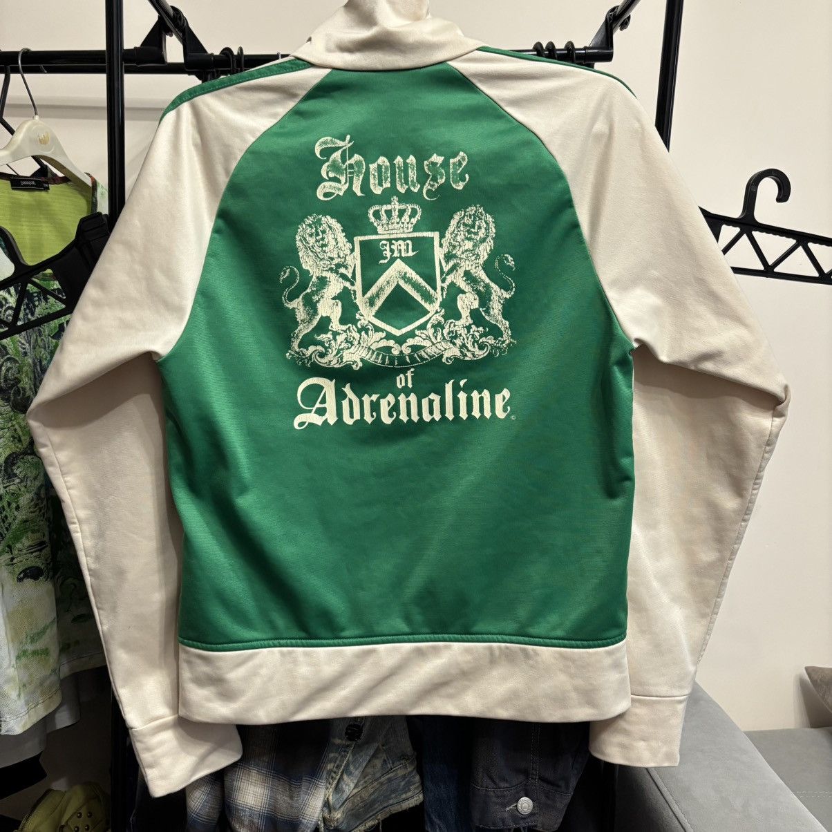 Juicy Couture Vintage Y2K Juicy Couture “House of Adrenaline” Track Jacket Size M / US 6-8 / IT 42-44 - 2 Thumbnail