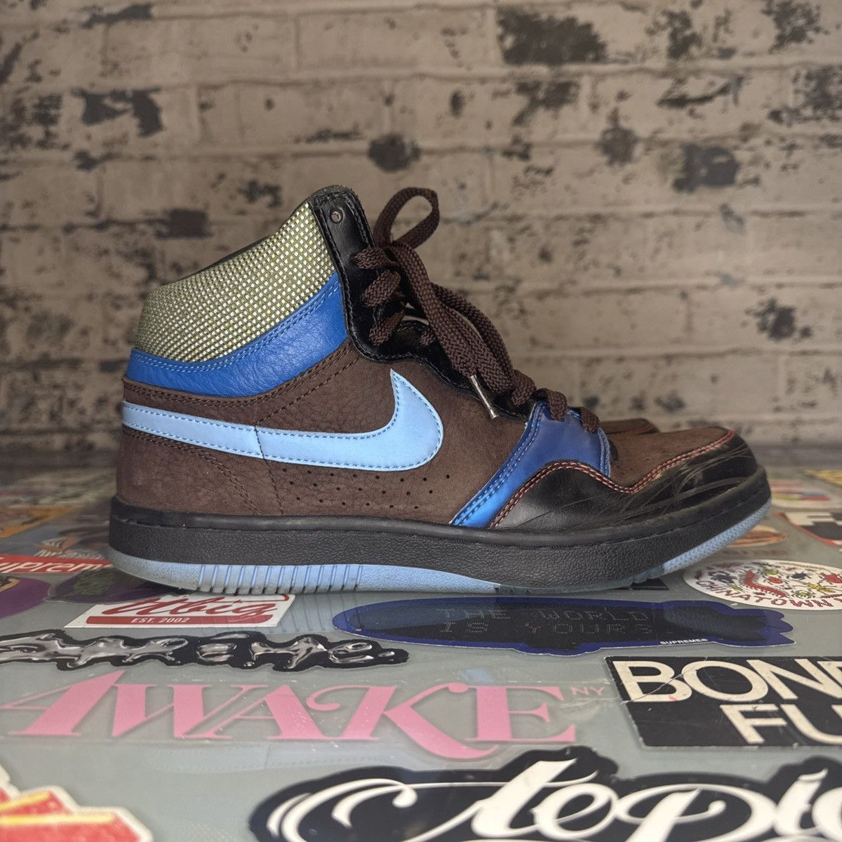 Nike Nike Court Force High Premium Cappuccino Sz 9.5 313941-241 Size US 9.5 / EU 42-43 - 3 Thumbnail
