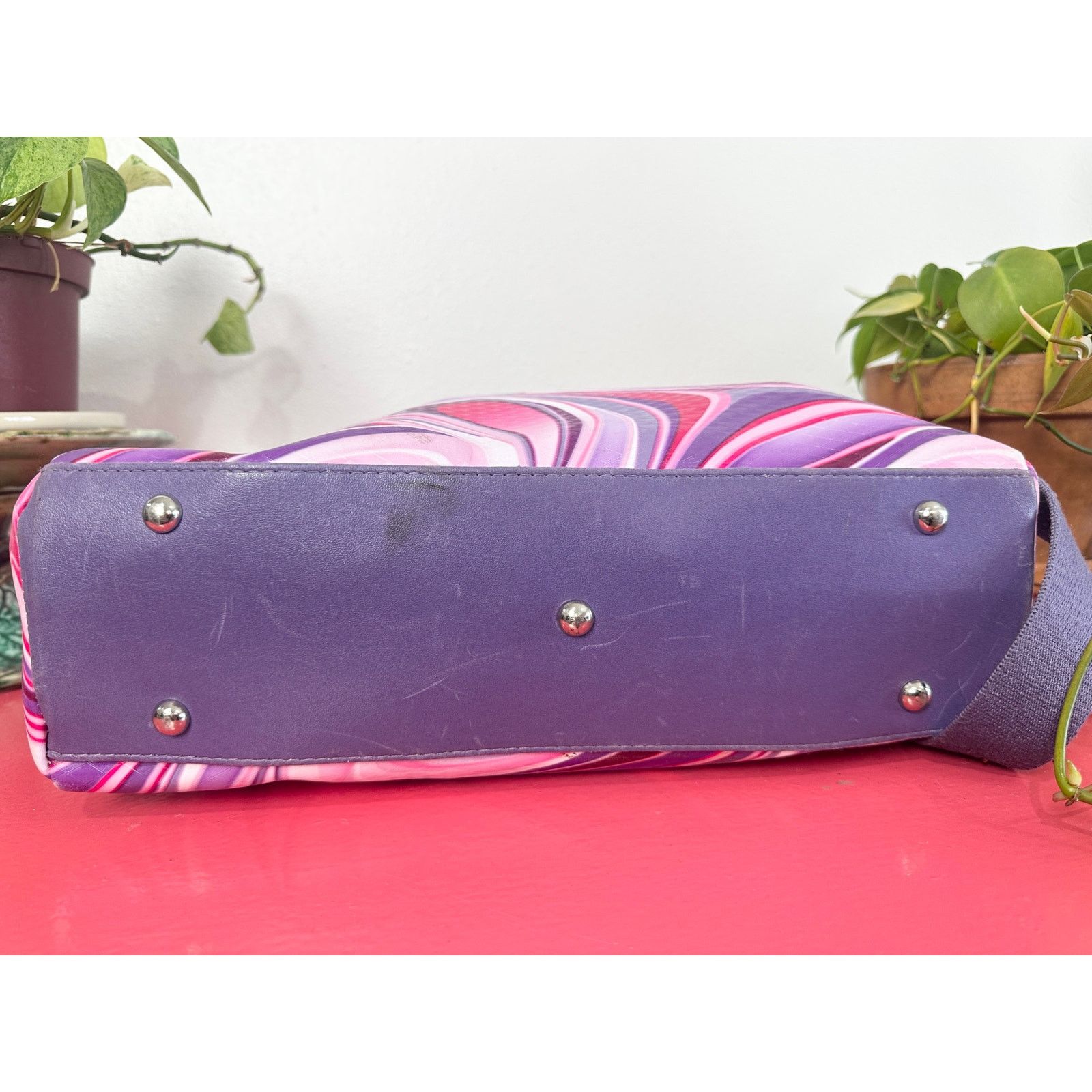Other Y2K Psychedelic Swirl Crossbody Shoulder Bag Size ONE SIZE - 10 Thumbnail