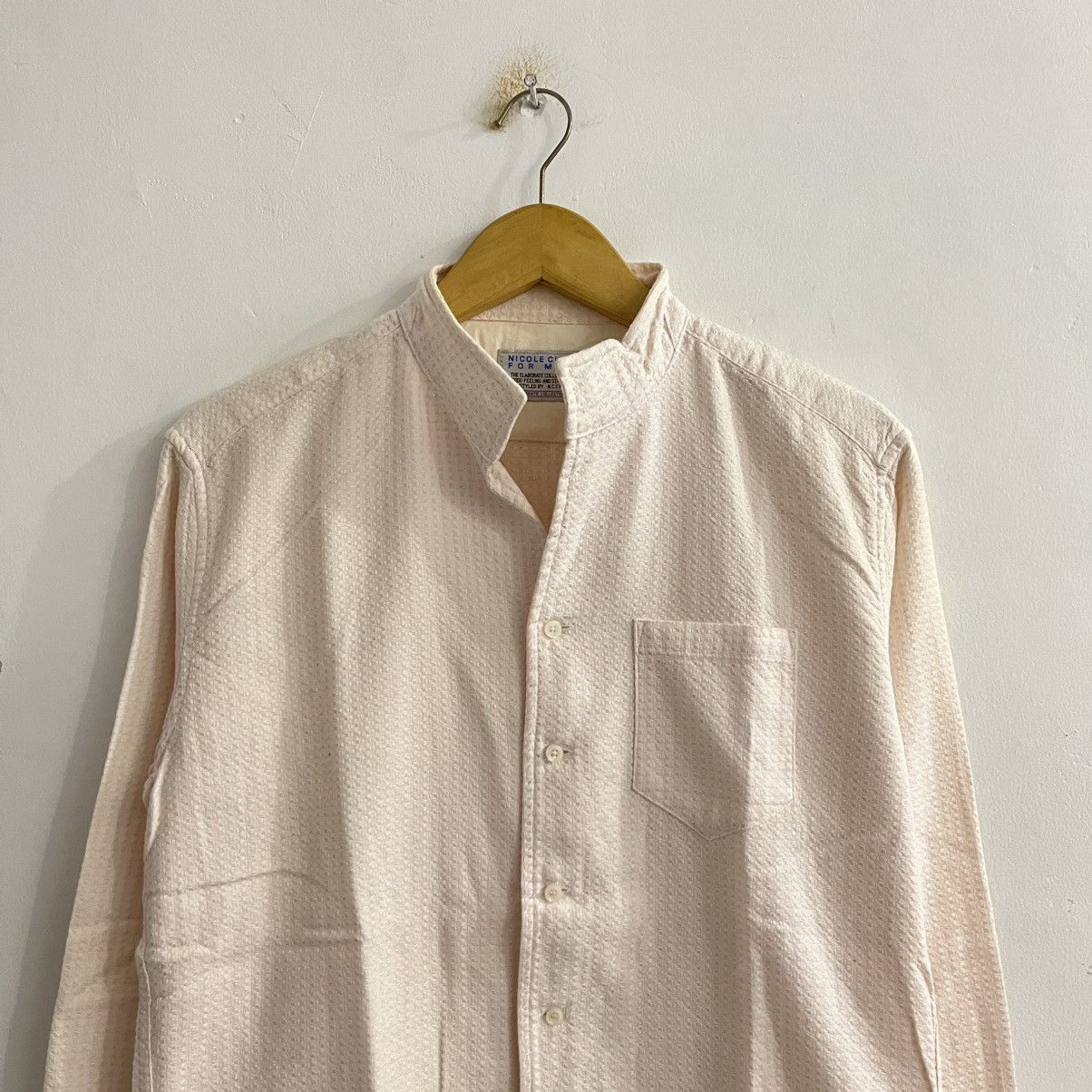 Nicole Club Nicole Club For Men Softpink Longsleeve Shirt Size US M / EU 48-50 / 2 - 2 Thumbnail
