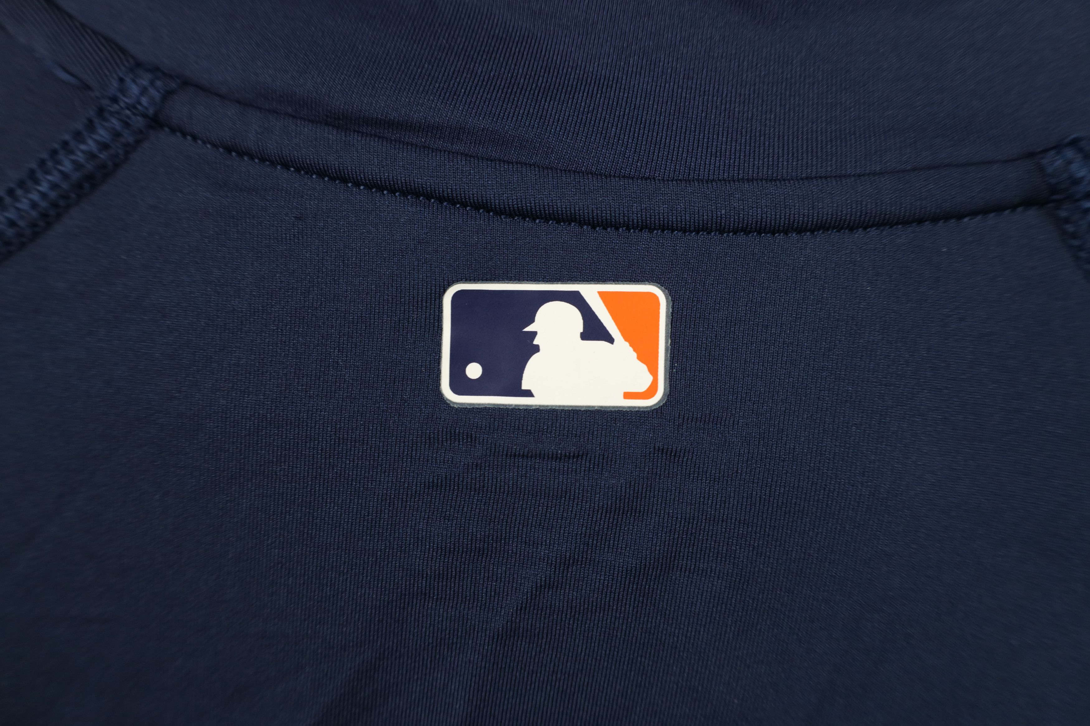 Nike Nike Detroit Tigers Baseball Mock Neck Compression T-Shirt Size US XL / EU 56 / 4 - 12 Thumbnail