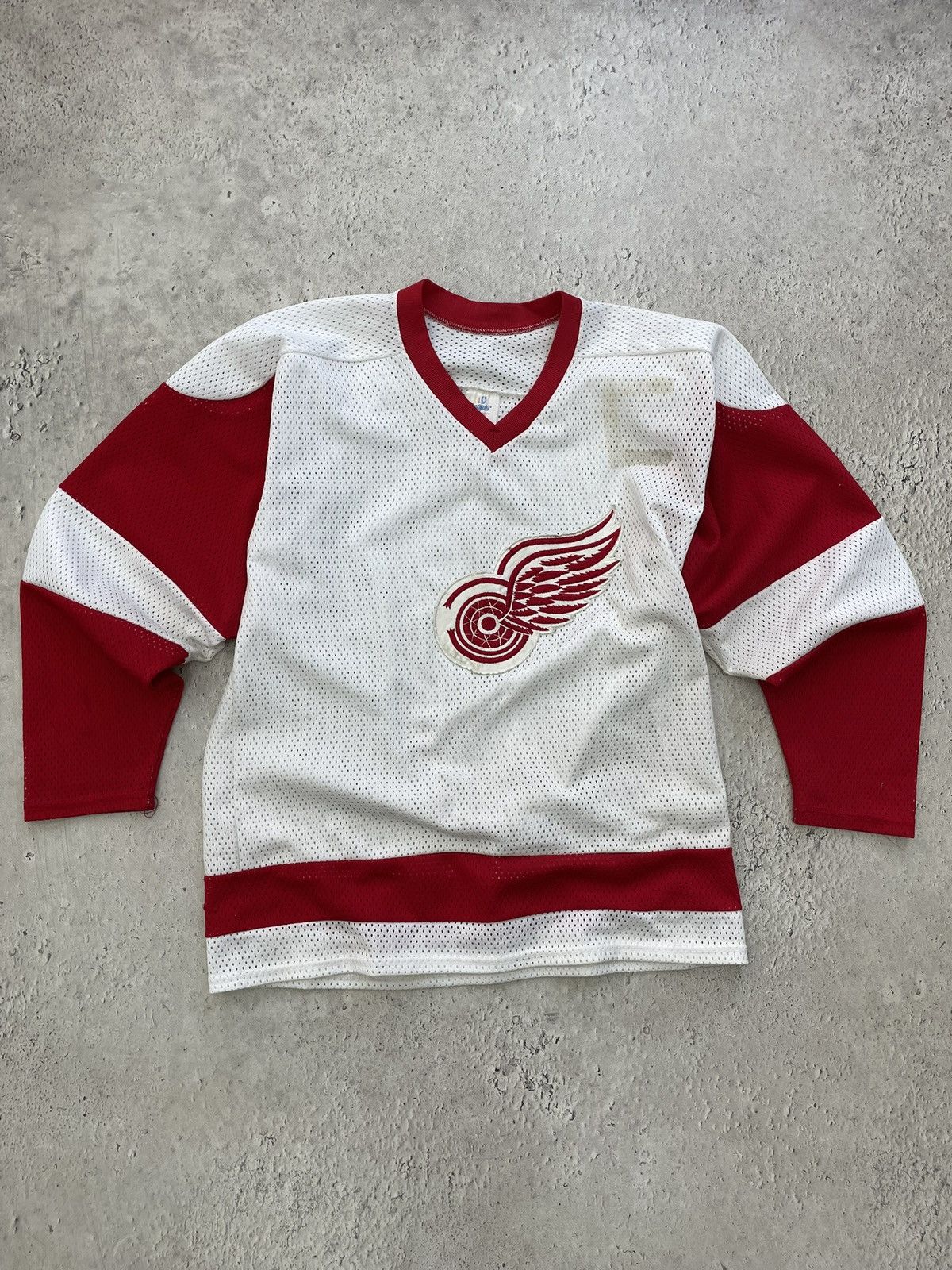 NHL Vintage NHL Detroit Redwings Hockey Jersey Kanye west style Size US XL / EU 56 / 4 - 1 Thumbnail