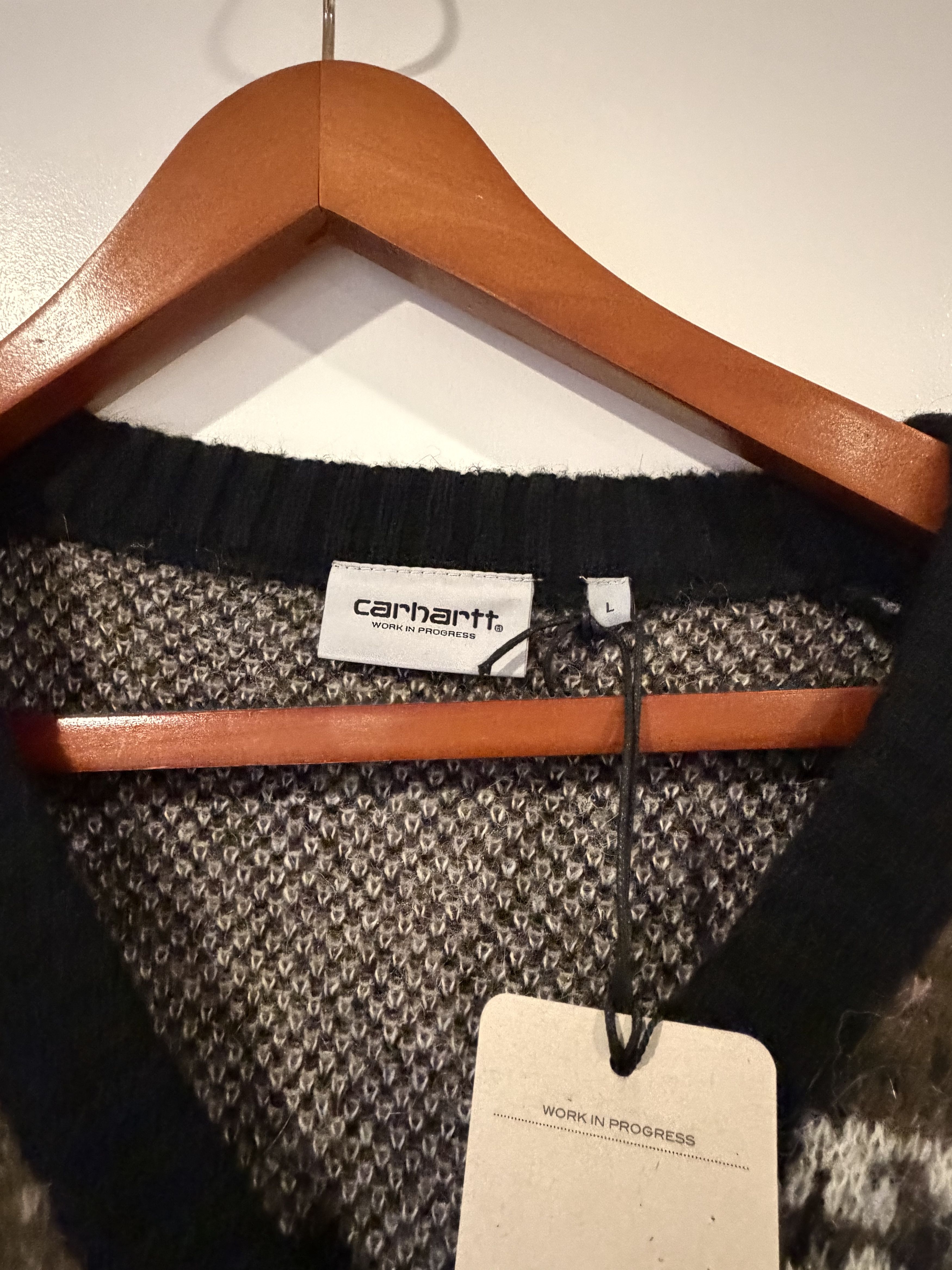 Carhartt Wip Carhartt WIP Merton Cardigan NWT SZ L Size US L / EU 52-54 / 3 - 2 Thumbnail